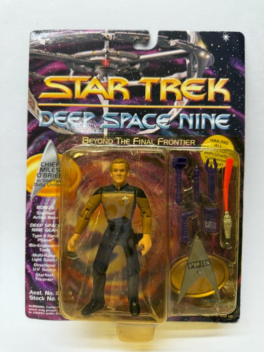 Jefe Miles O'Brien con uniforme de la Flota Estelar: australiano