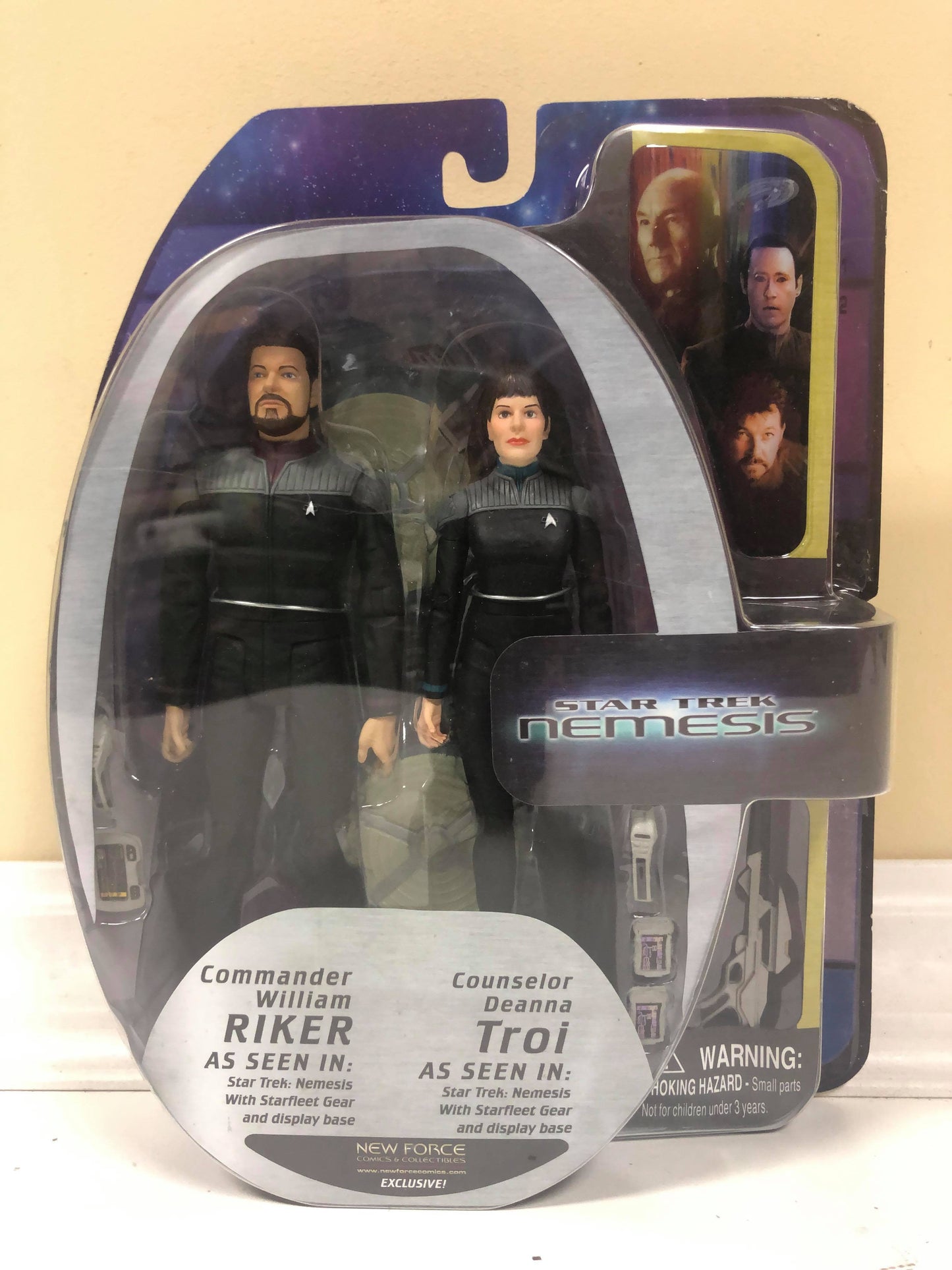 Riker / Troi (Two Pack)