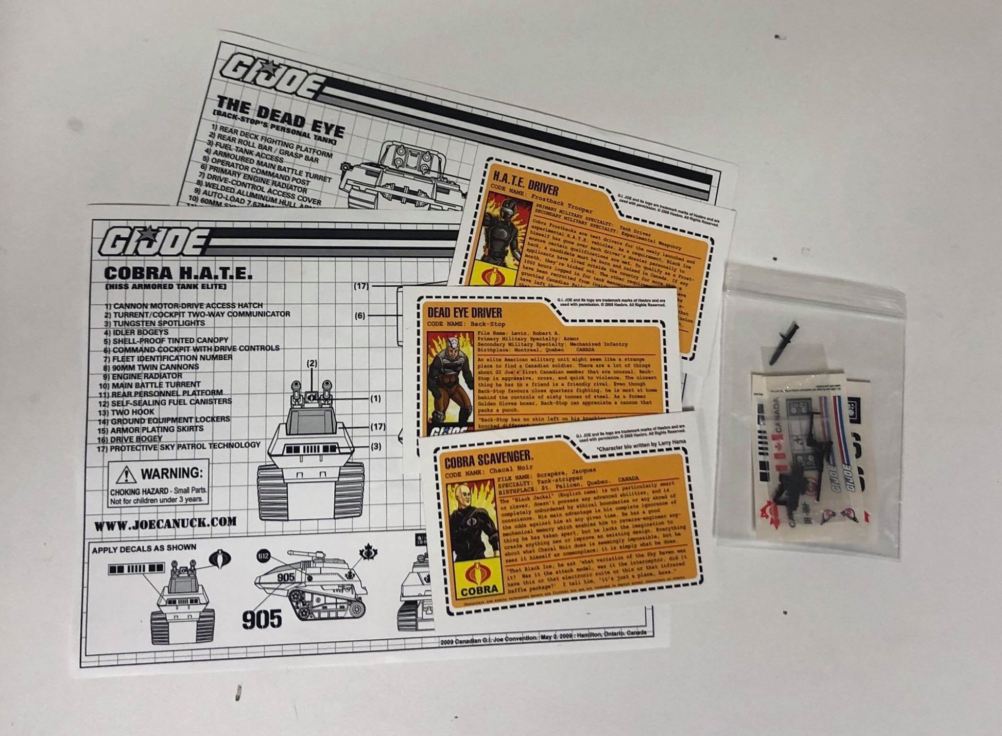 2009 Canadian G.I. Joe Convention Set