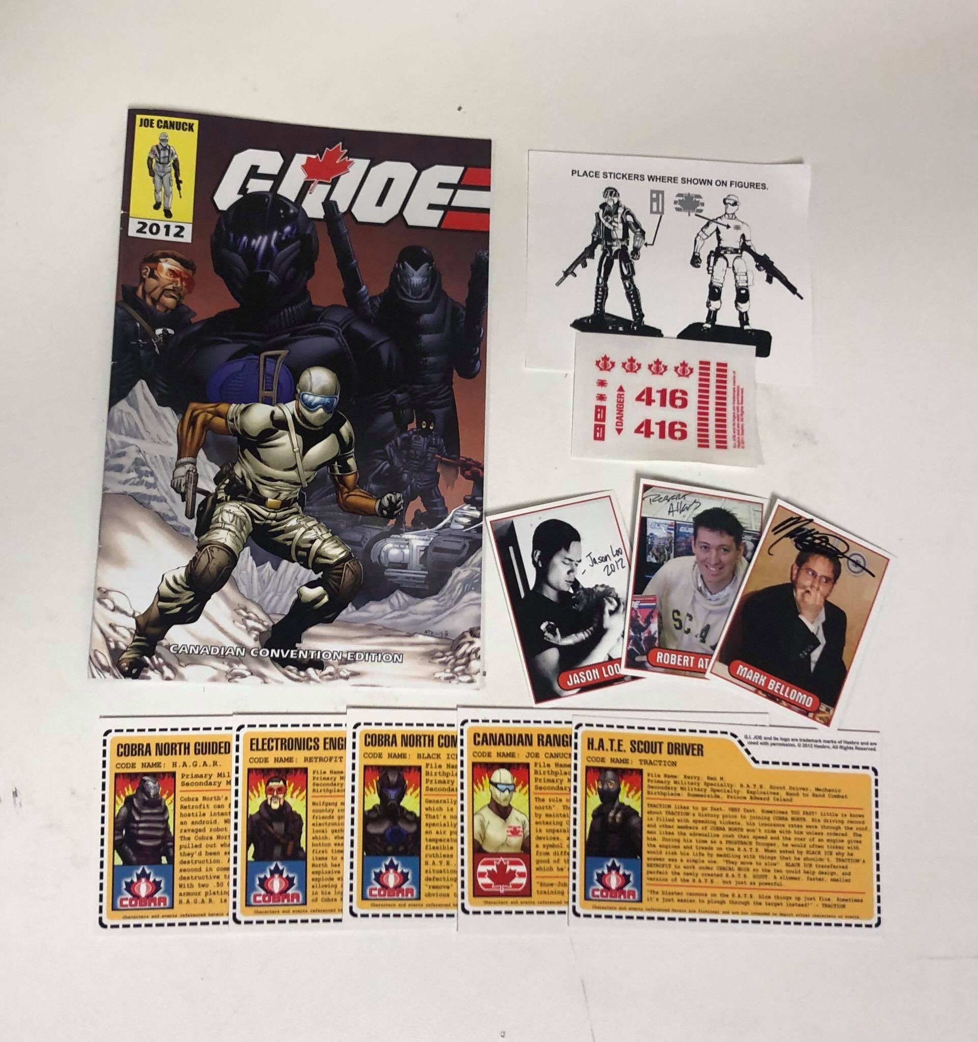 2012 Canadian G.I. Joe Convention Set
