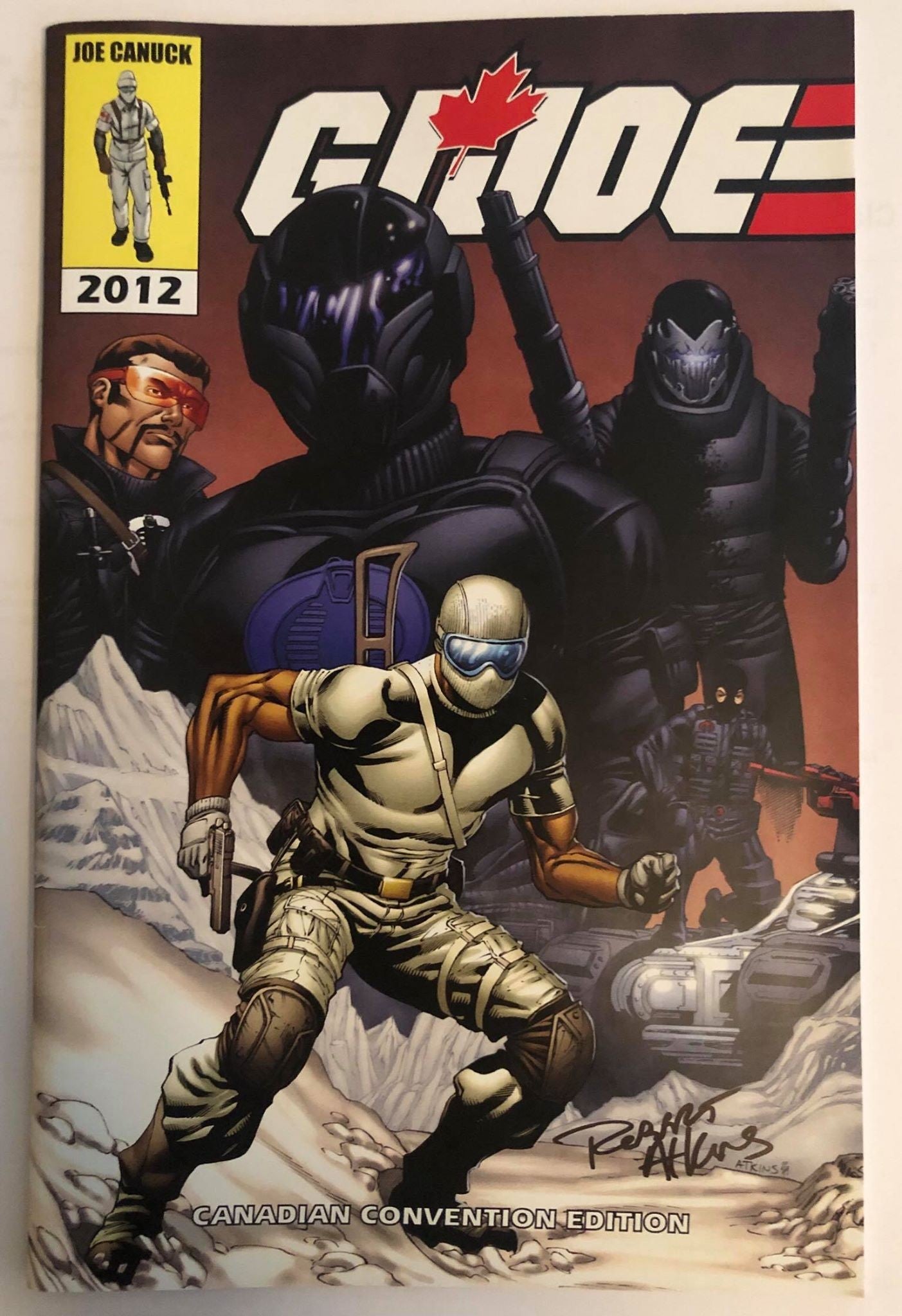 2012 Canadian G.I. Joe Convention Comic (Signed)