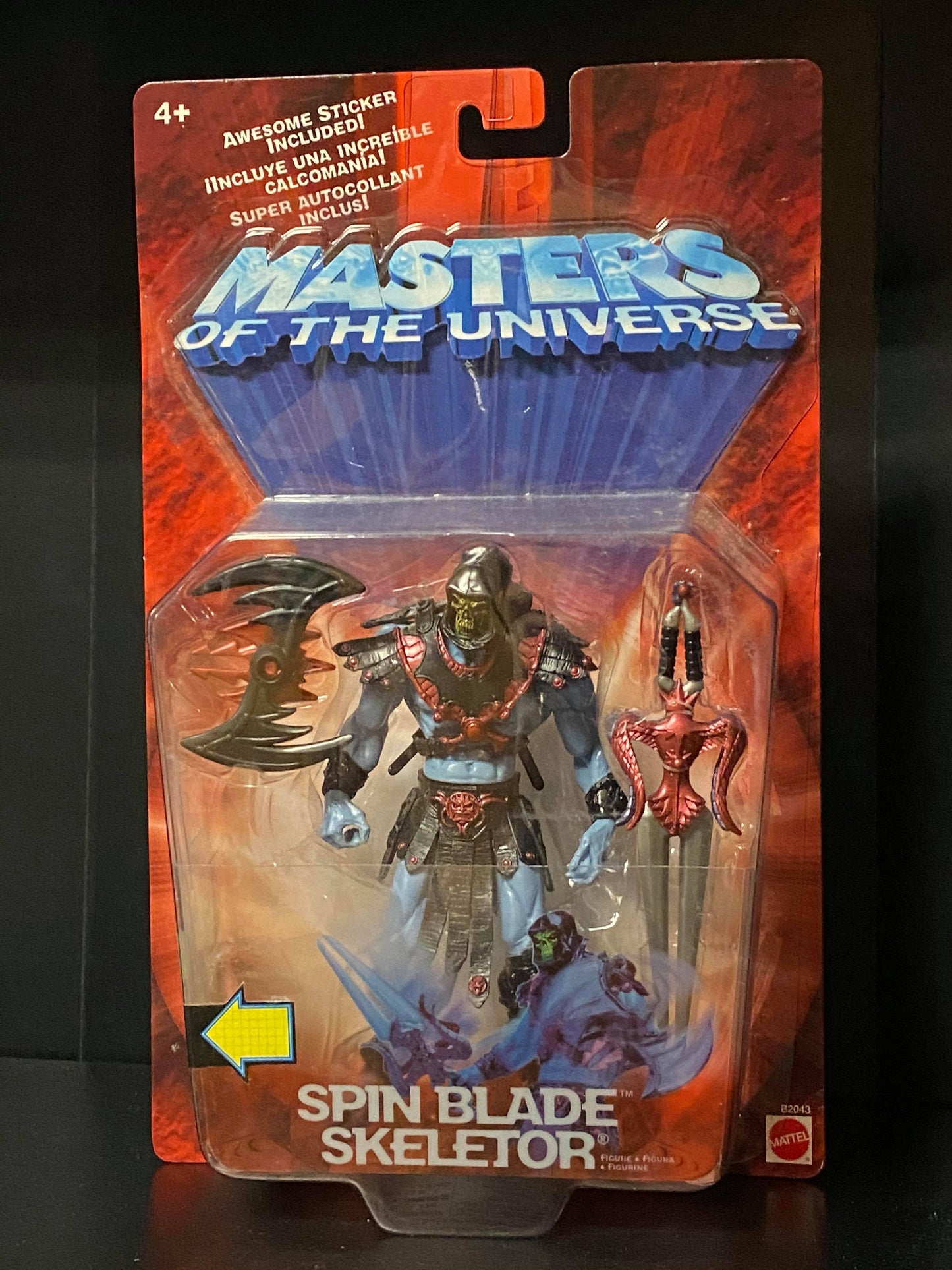 Skeletor : Spin Blade w/ Action Chip