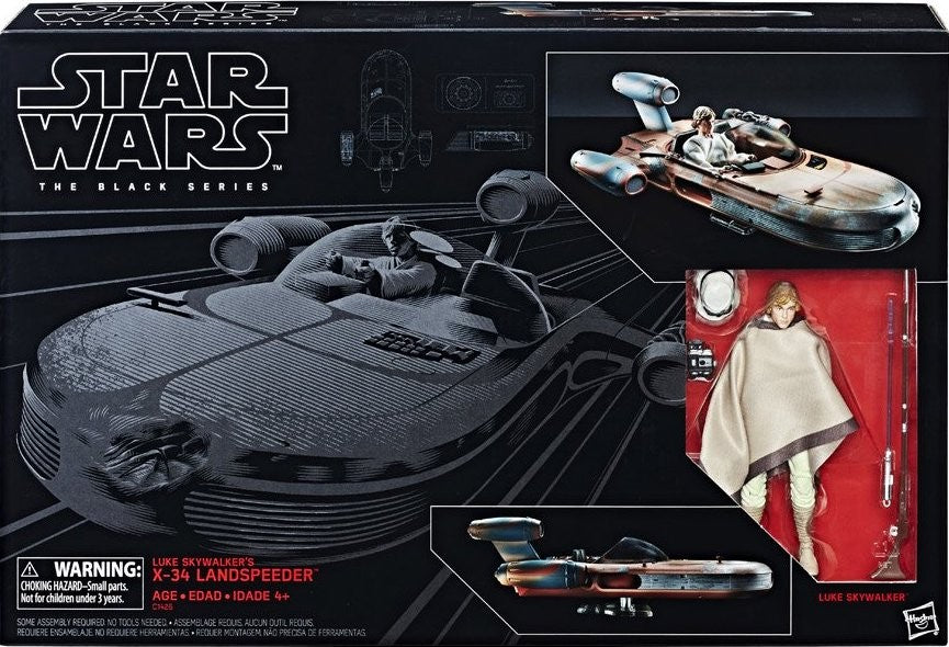 X-34 Landspeeder w/ Luke Skywalker