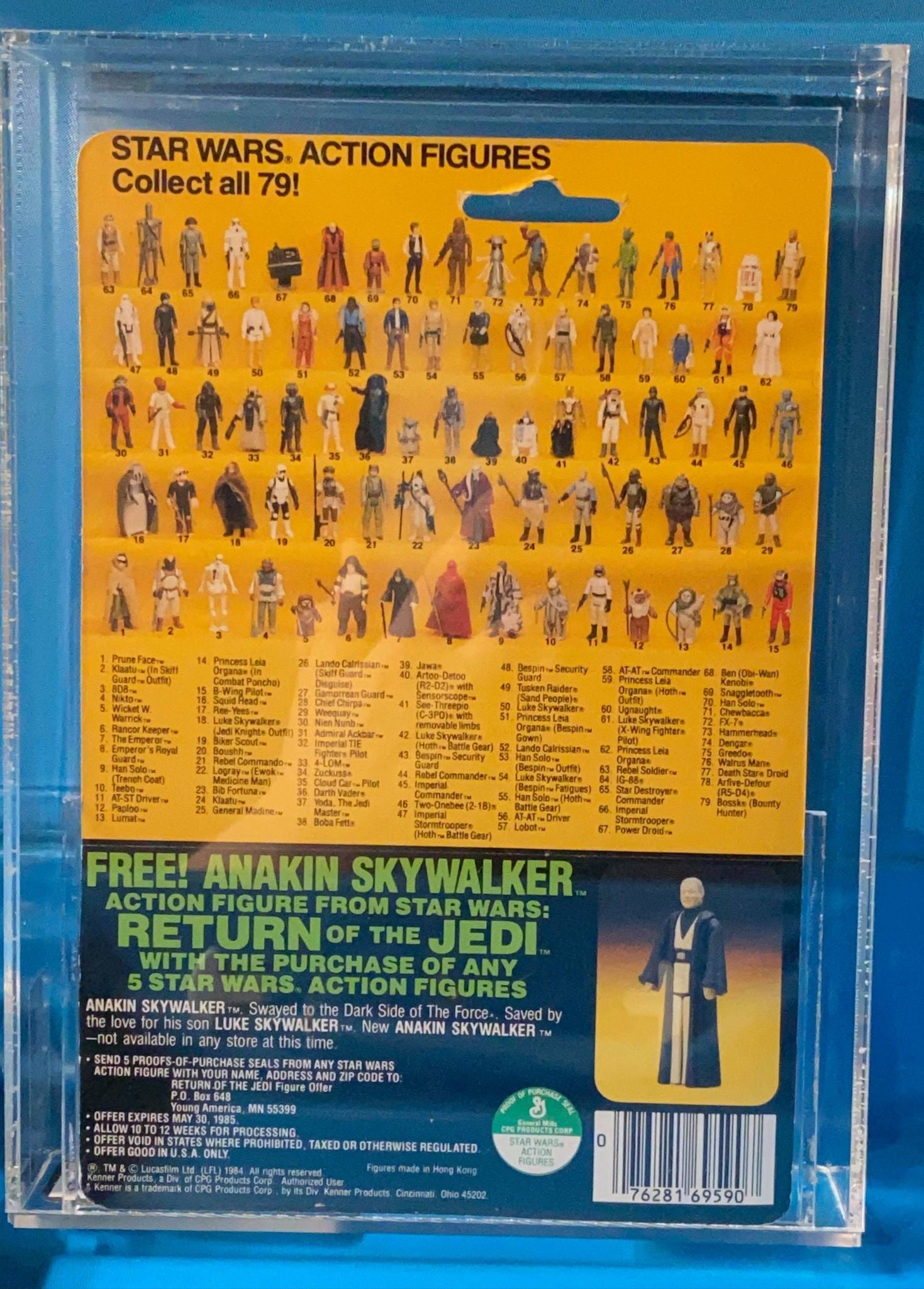 Darth Vader - 79 Back : AFA80