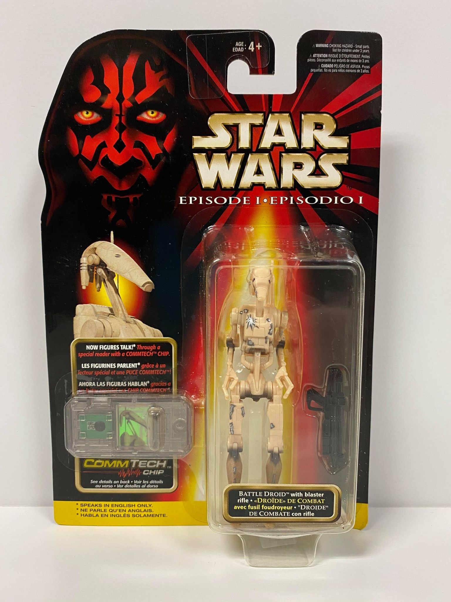 Battle Droid (Blaster Damage)