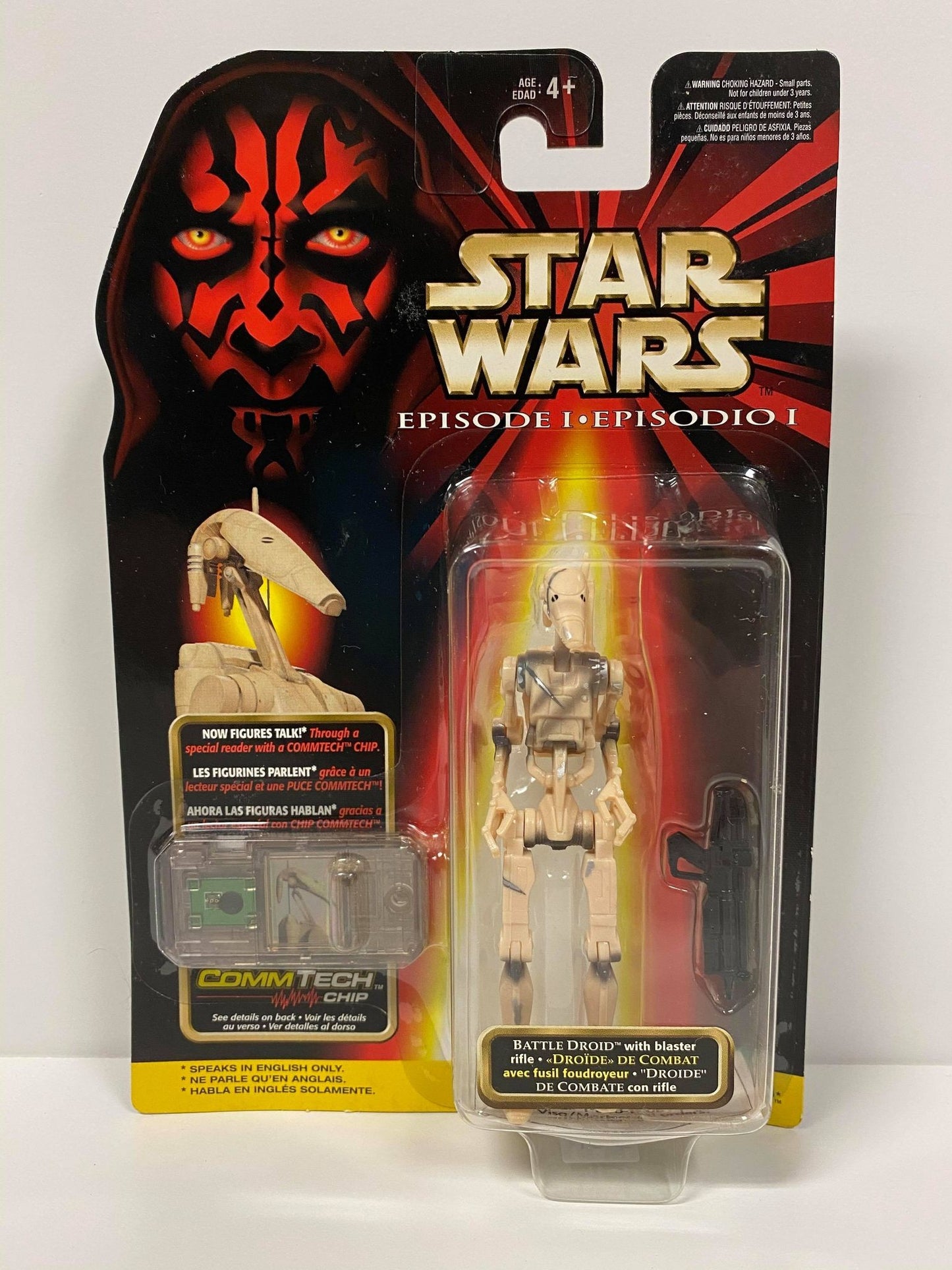 Battle Droid (Lightsaber Damage)