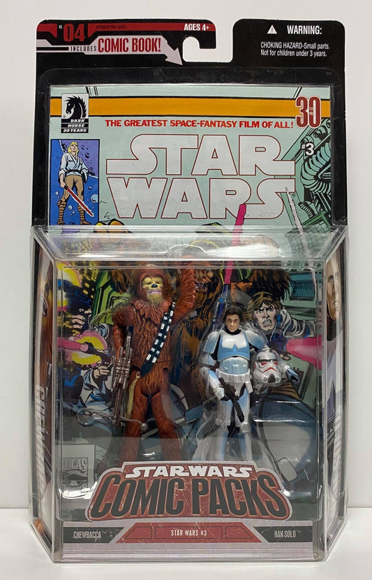 Comic Pack 04 : Chewbacca / Han Solo