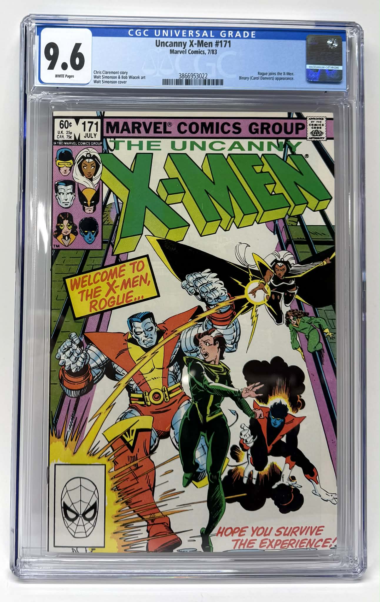 Uncanny X-Men #171 : CGC 9.6