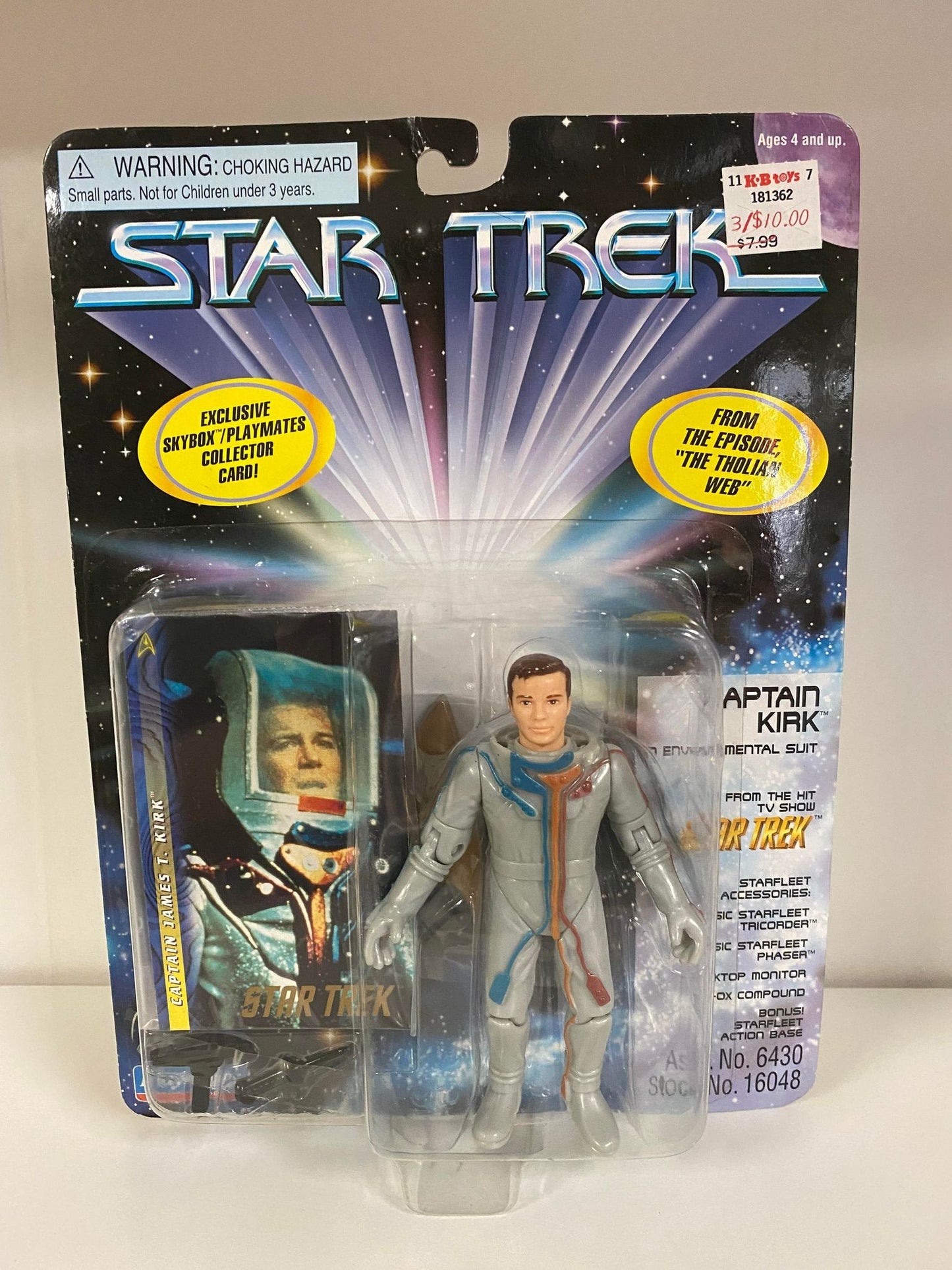 Captain Kirk in Environmental Suit