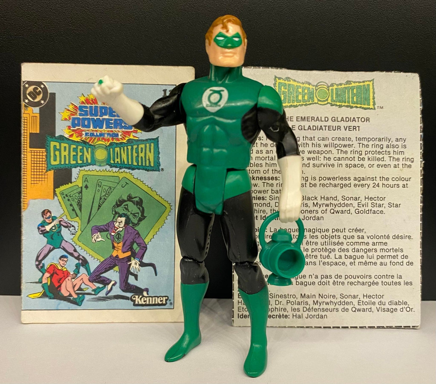 Green Lantern w/ Comic & Bio