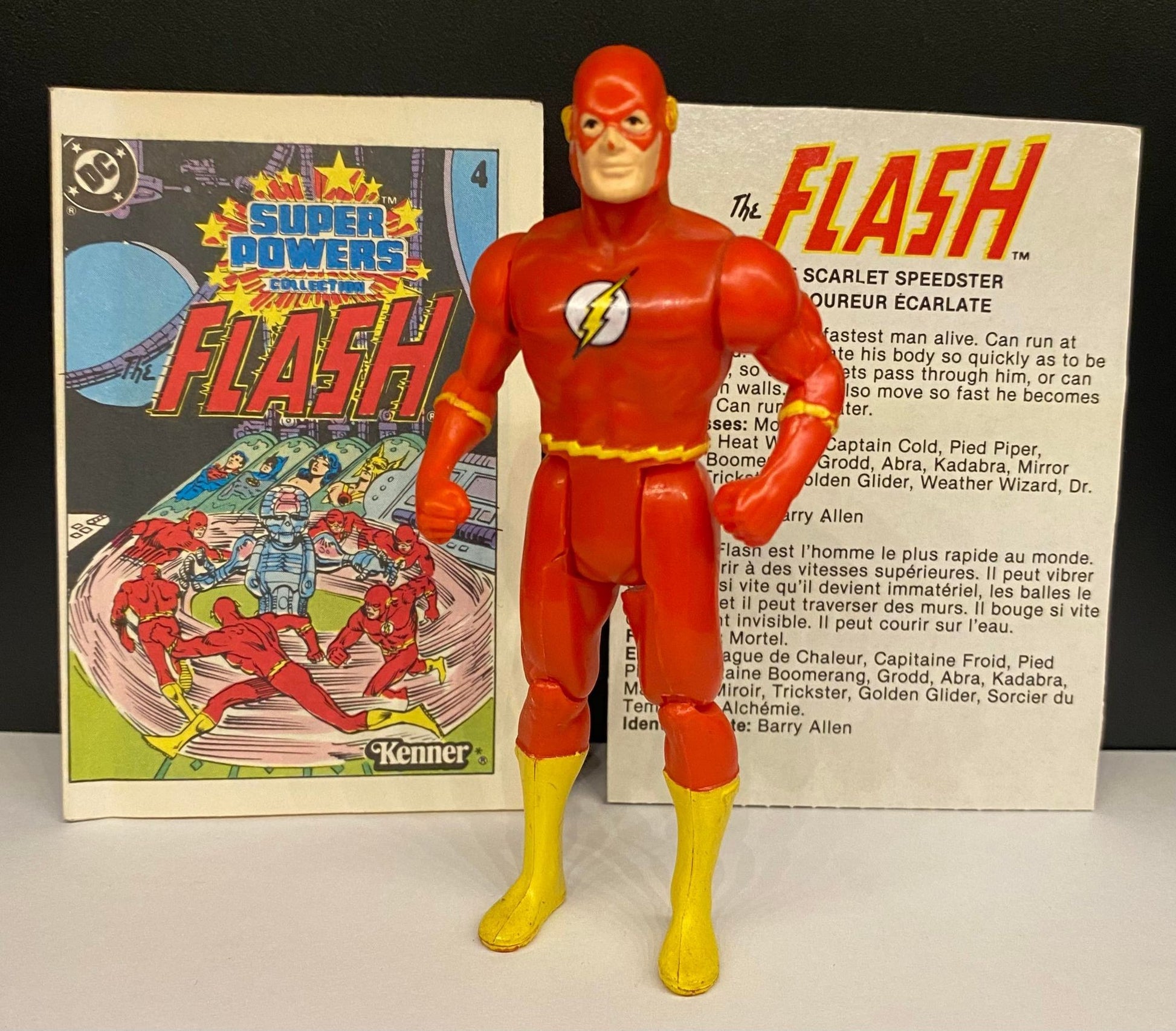 Flash w/ Comic & Bio