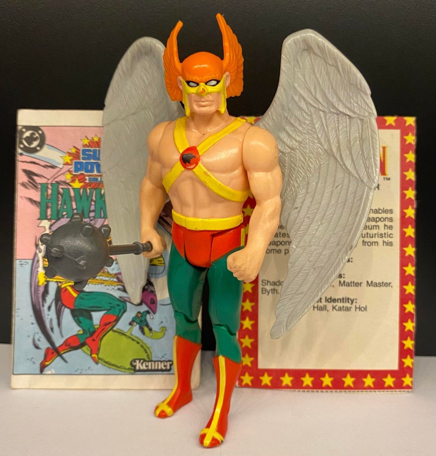 Hawkman w/ Comic & Bio