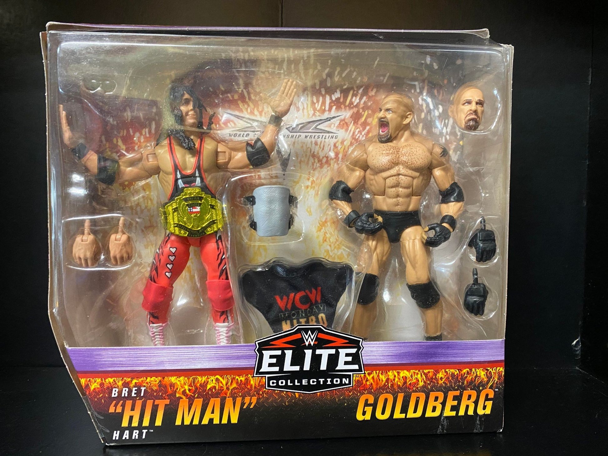 Bret "The Hitman" Hart vs Goldberg