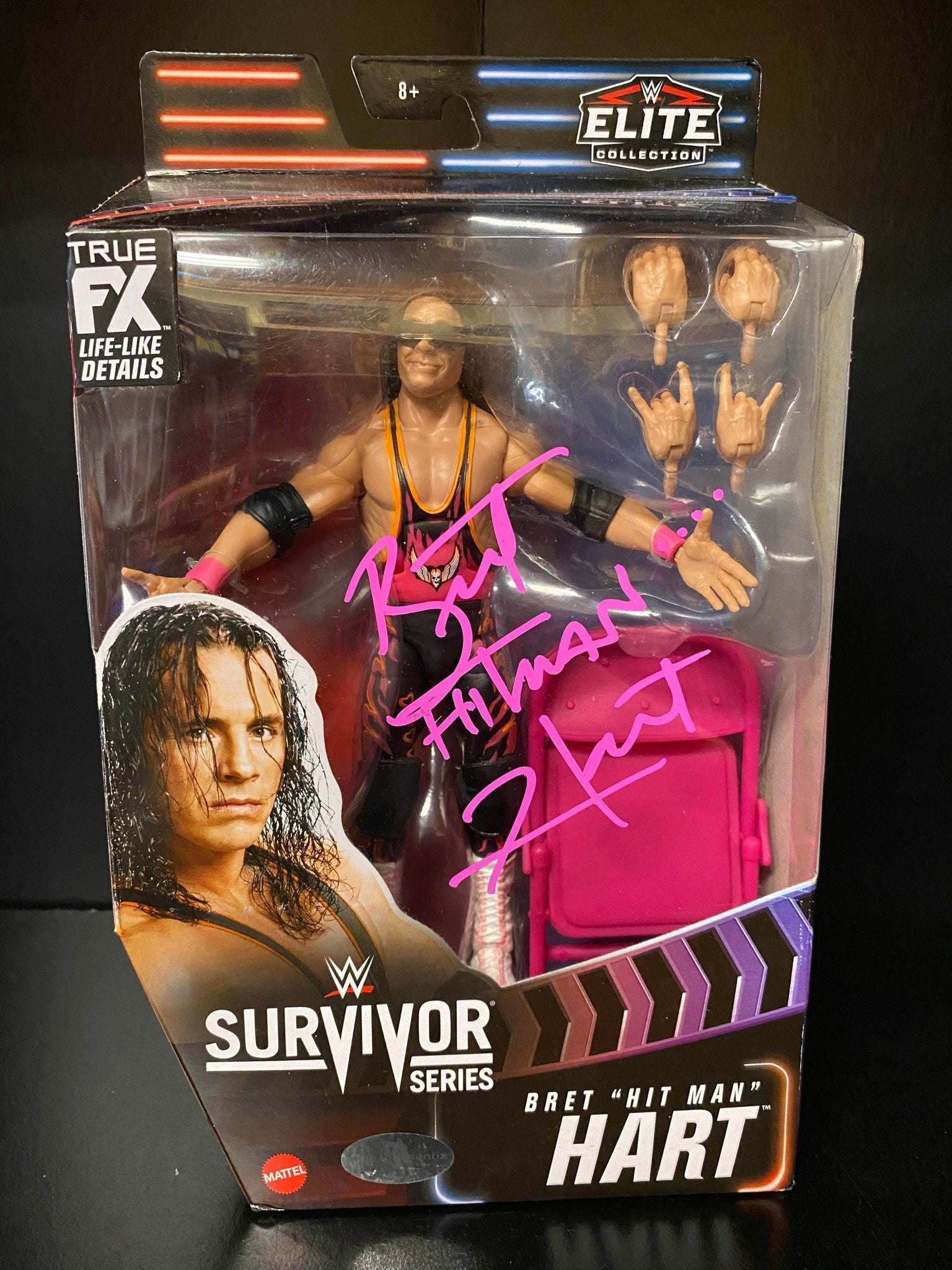 Bret "The Hitman" Hart : Signed