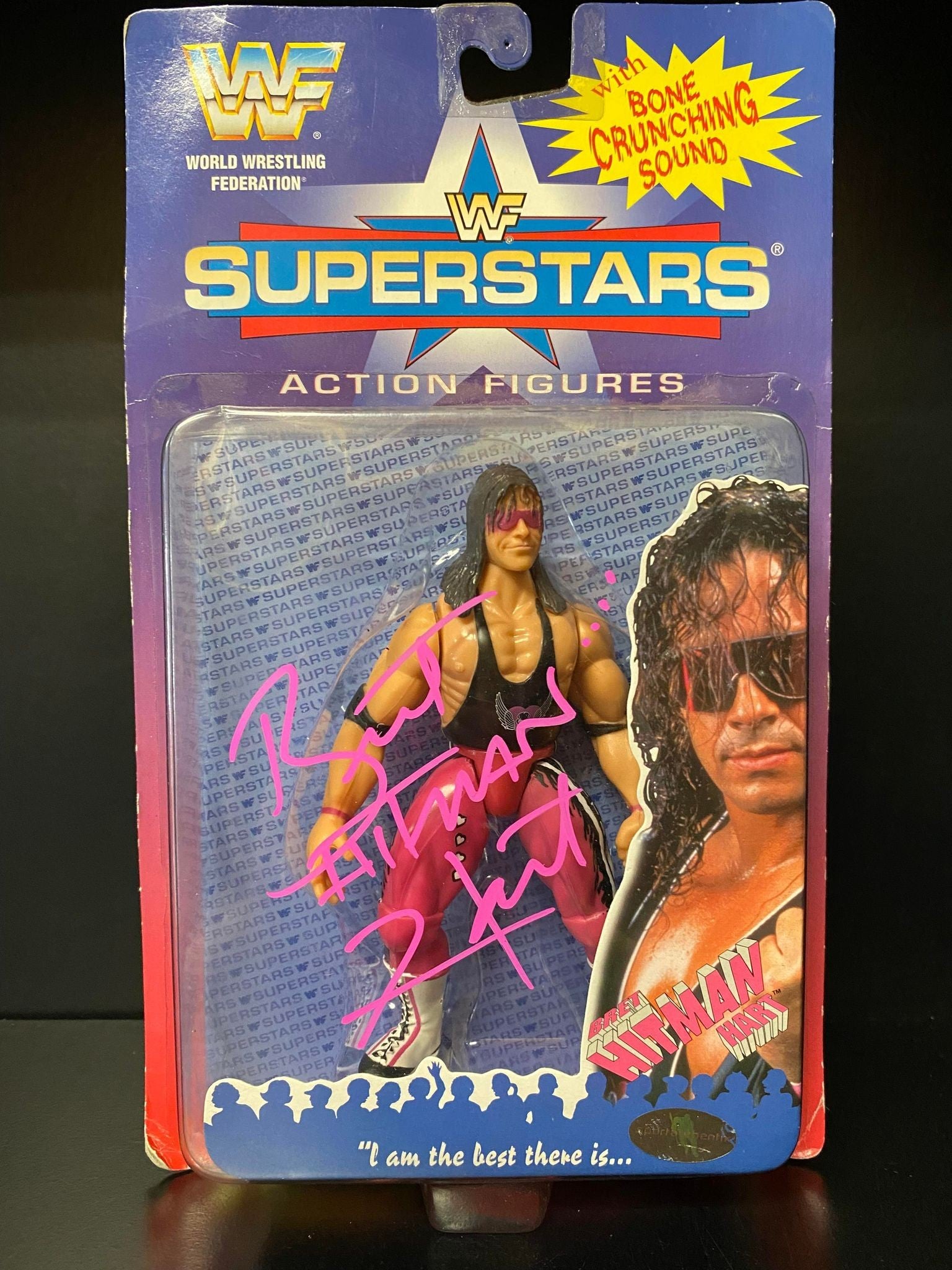 Bret "The Hitman" Hart :Signed