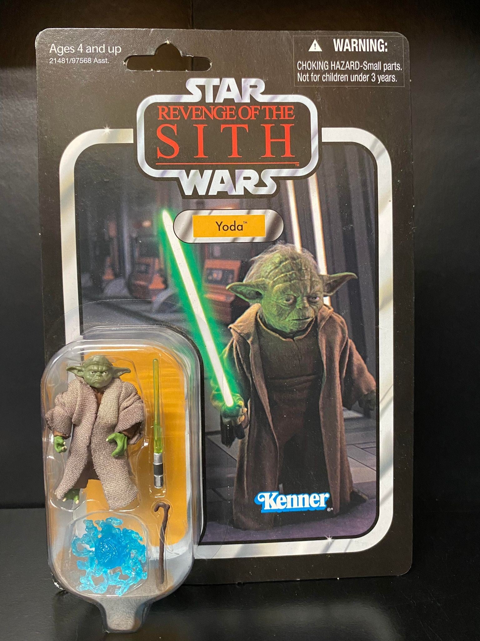 Dagobah Con Yoda Star Wars Kenner Dagobah Con Yoda Star Wars Kenner