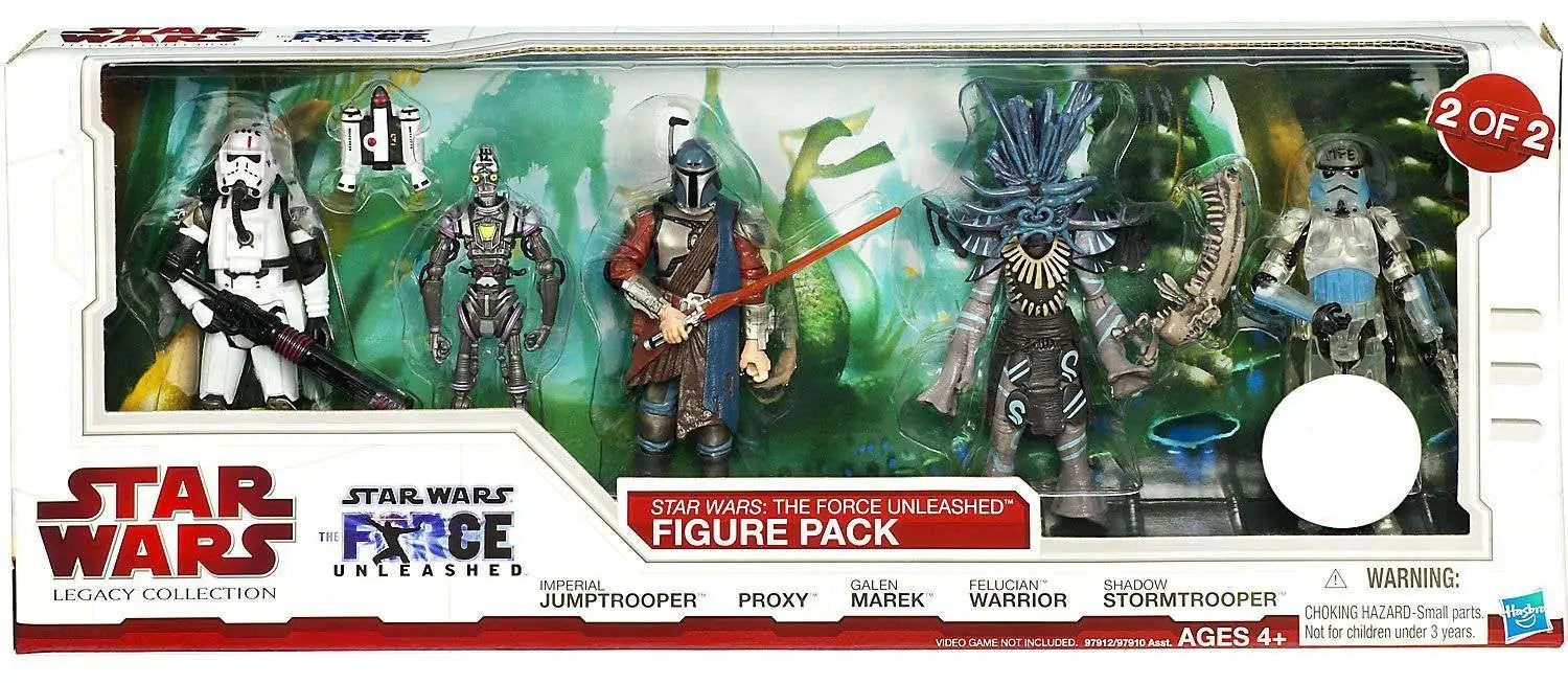 The Force Unleashed Figure Pack
