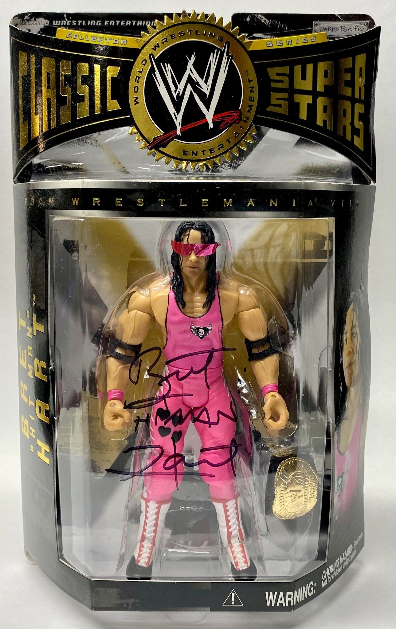 Bret "The Hitman" Hart : Signed