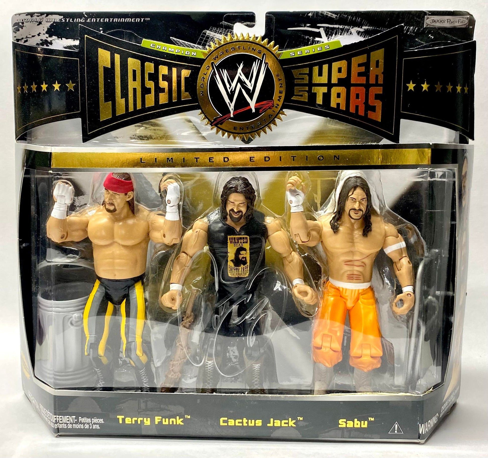 Terry Funk / Cactus Jack (s) / Sabu : Signed