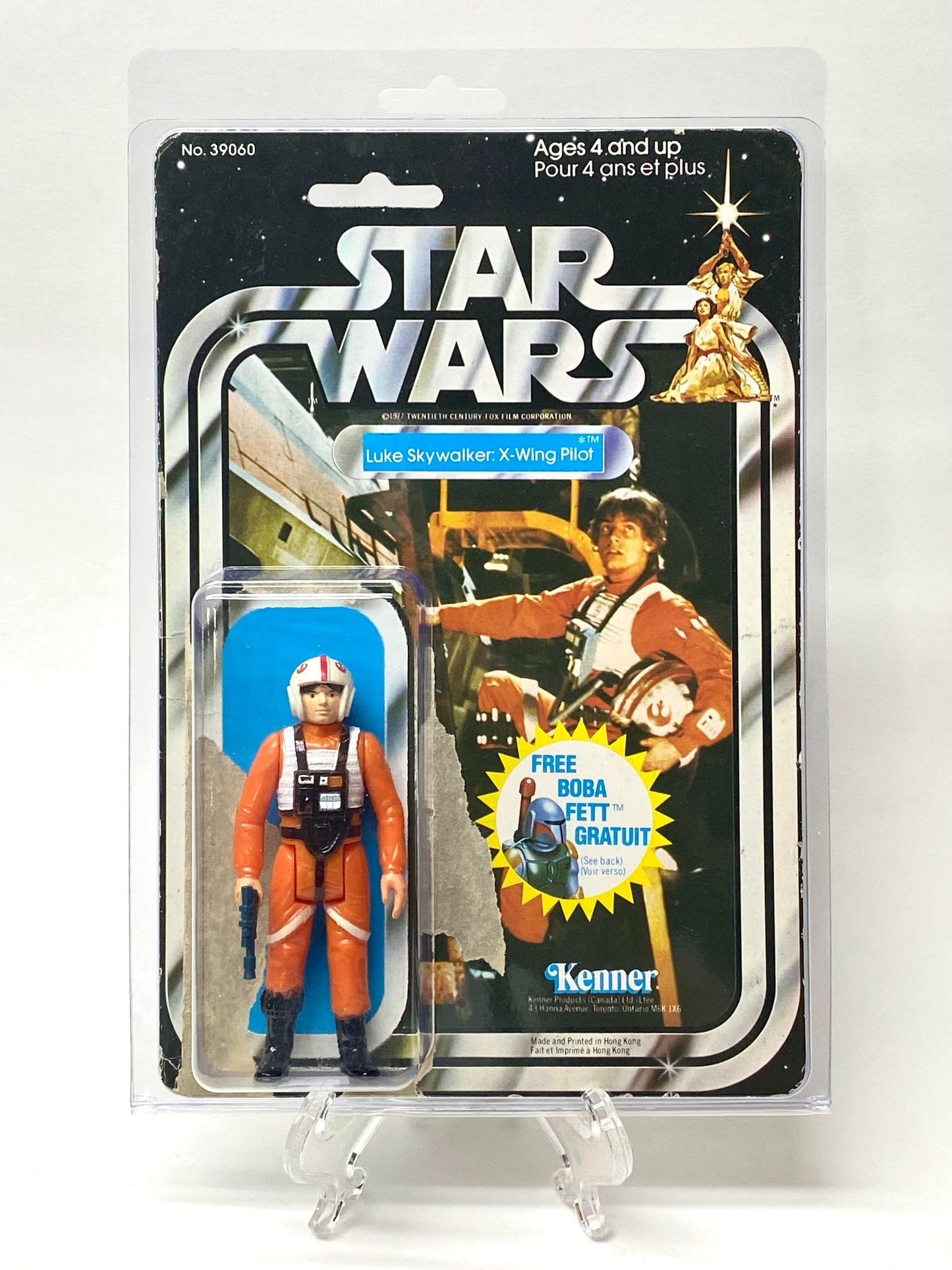 Luke Skywalker : X-Wing Pilot w/ 20 Back Card