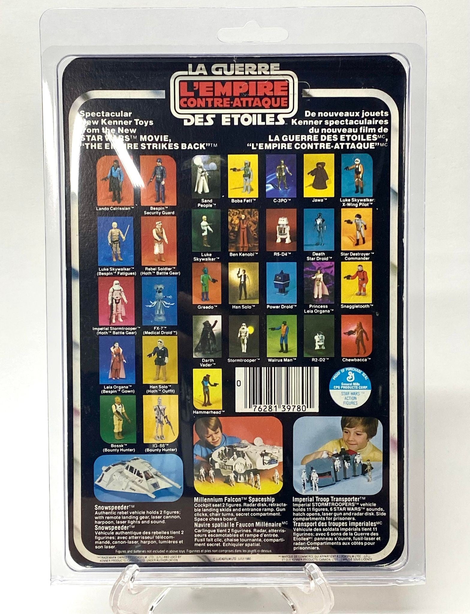 Luke Skywalker : Bespin w/ 31 Back Card