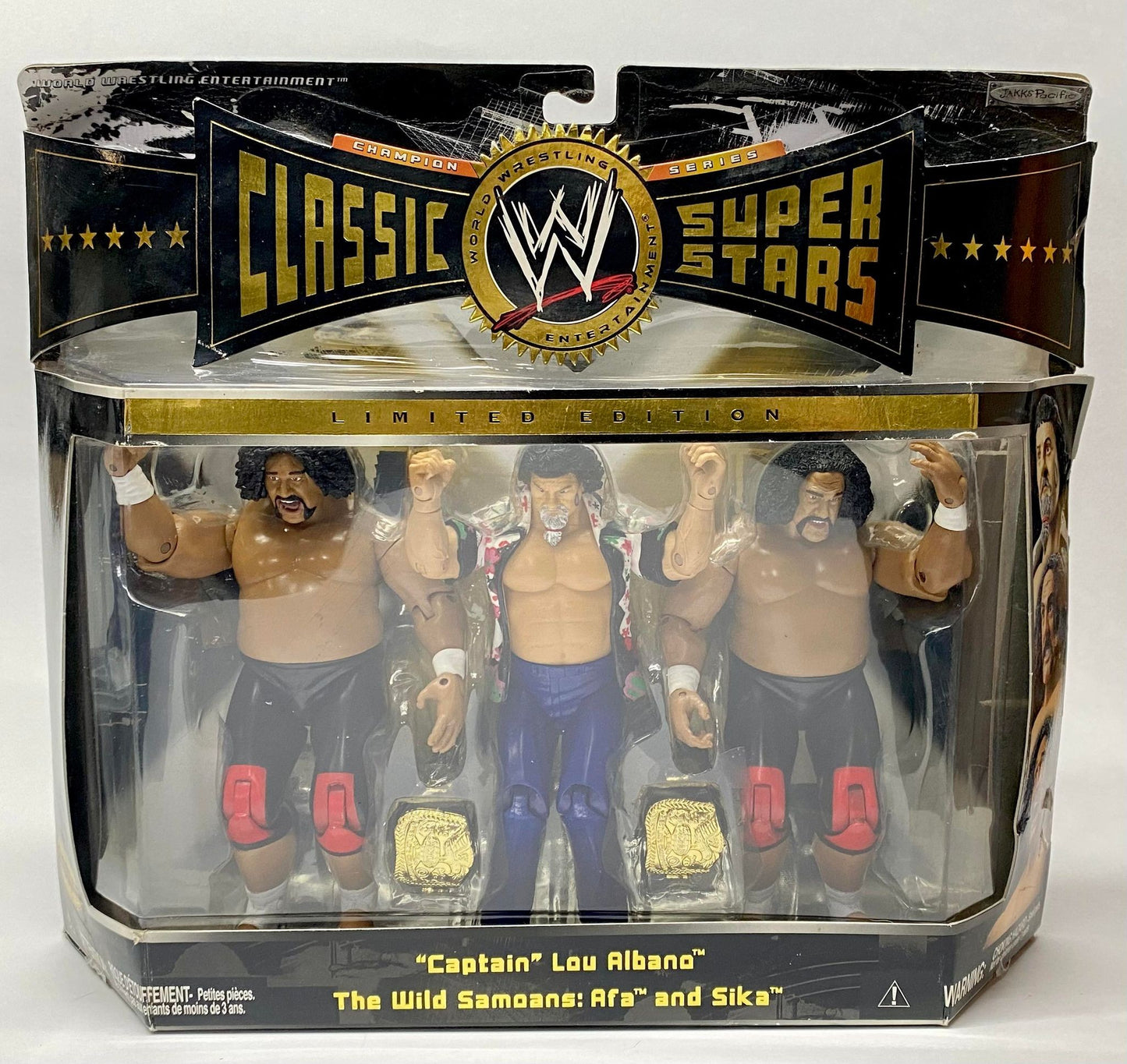 Captain Lou Albano  & The Wild Samoans : Afa & Sika