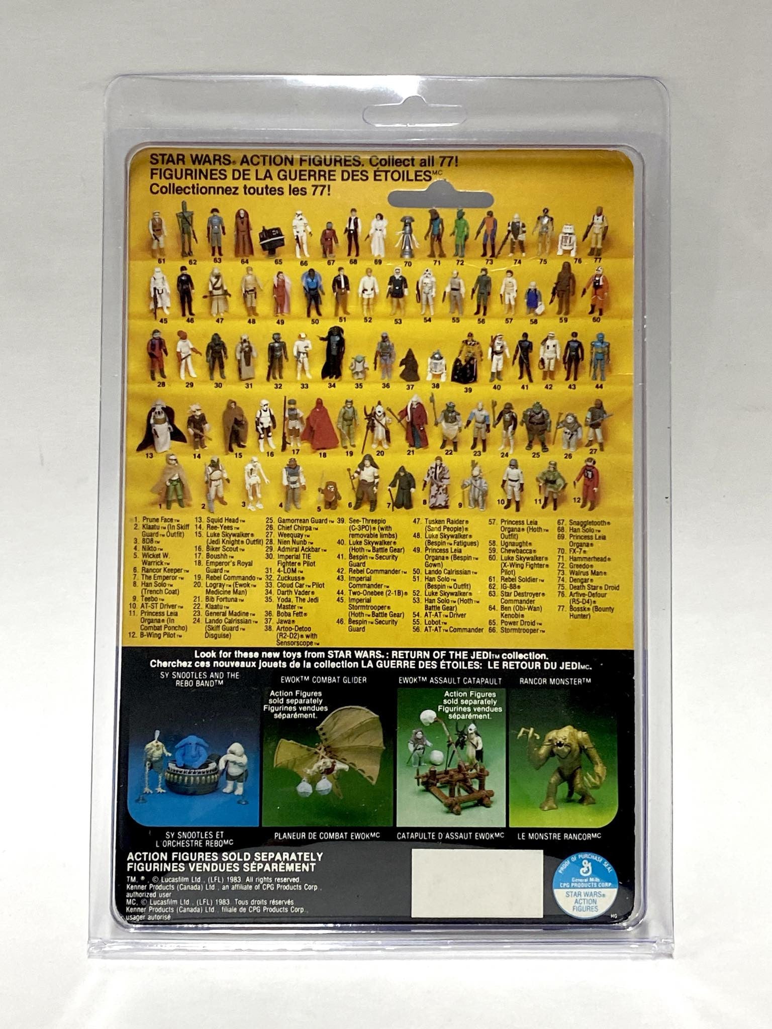 Chewbacca w/ 77 Back Card