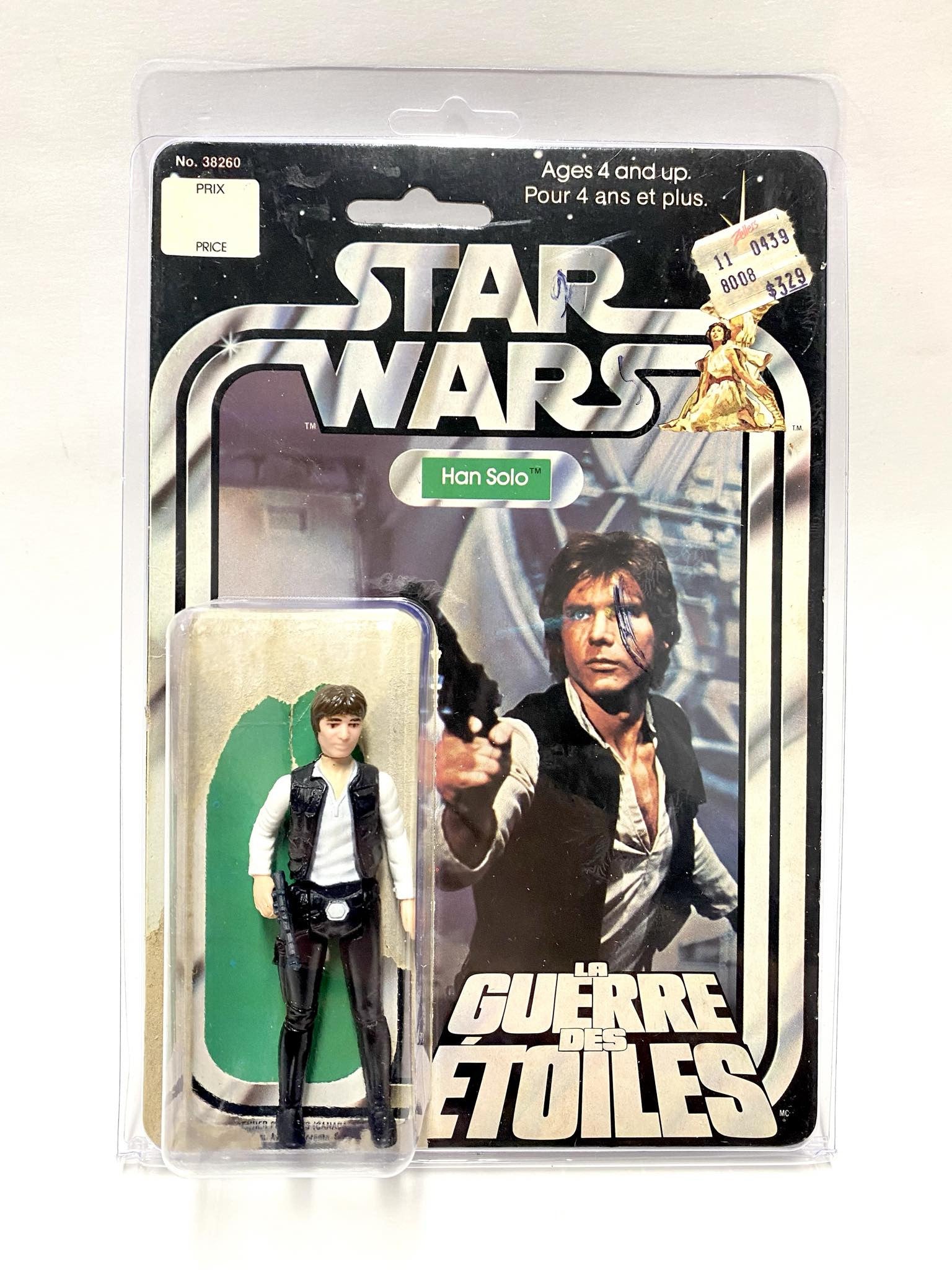Han Solo w/ 12 Back GDE Card