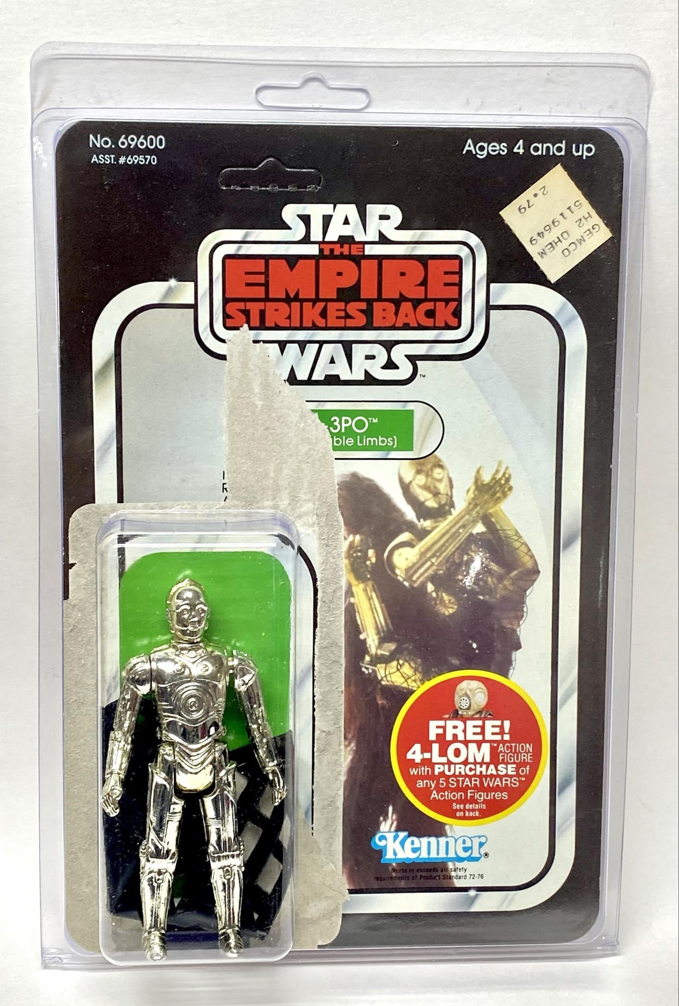 C-3PO : Removable Limbs / 47 Back Card