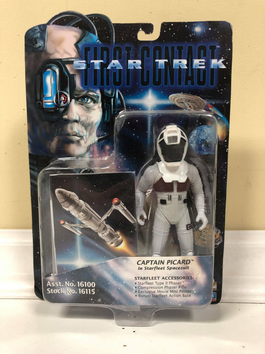 Captain Picard in Space Suit