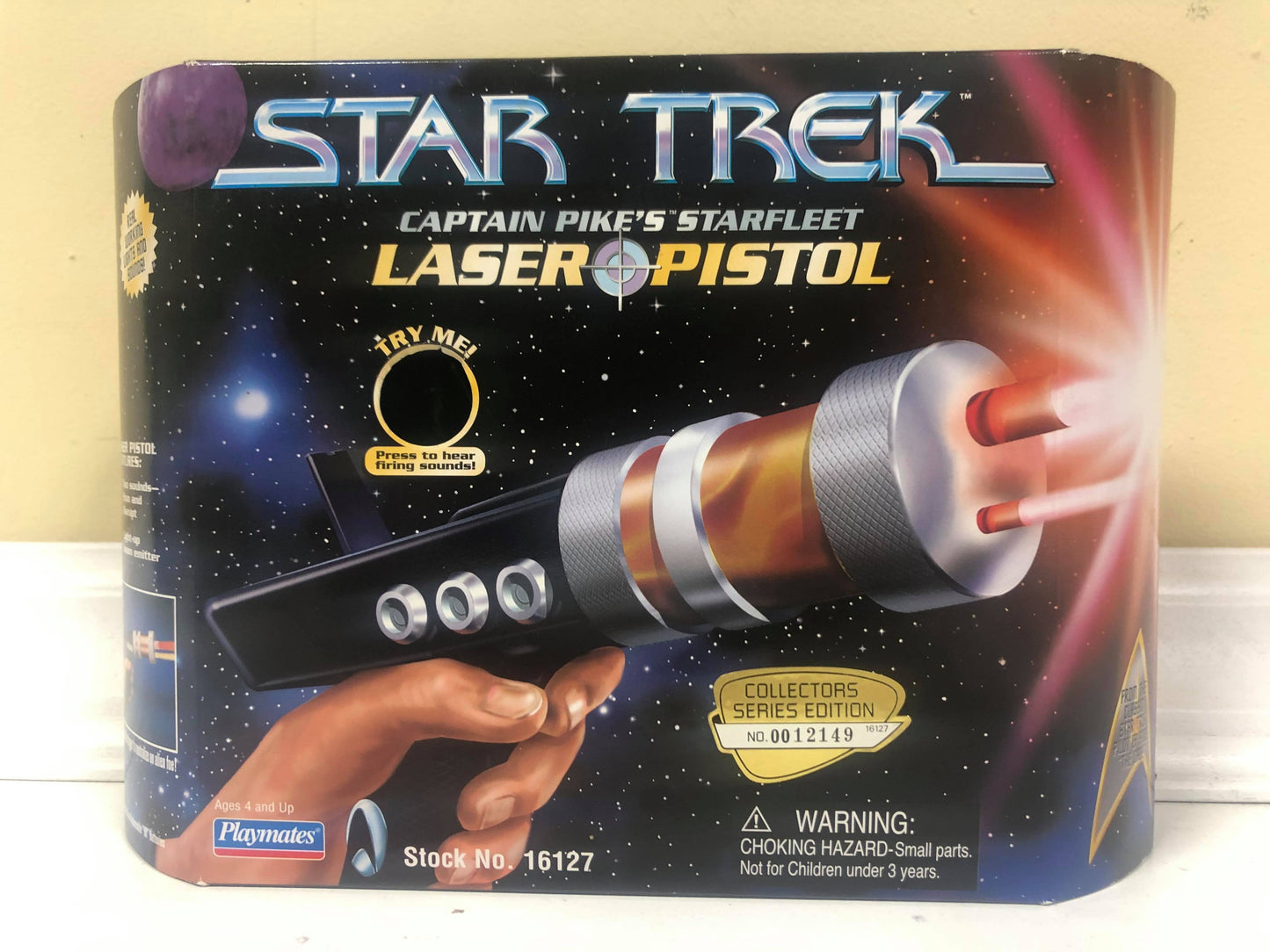 Captain Pike's Laser Pistol