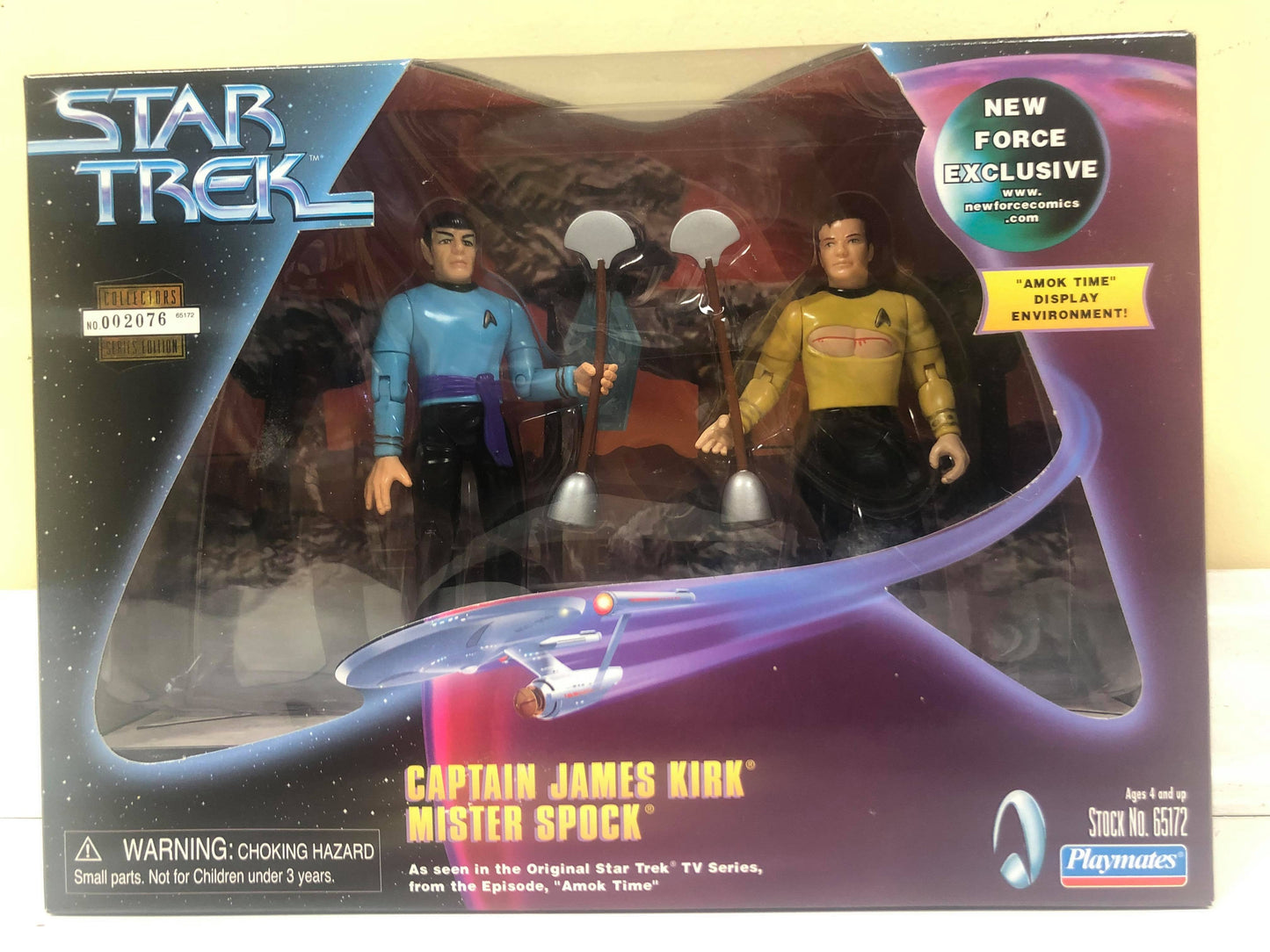 New Force Exclusive : AMOK TIME (Kirk/Spock)