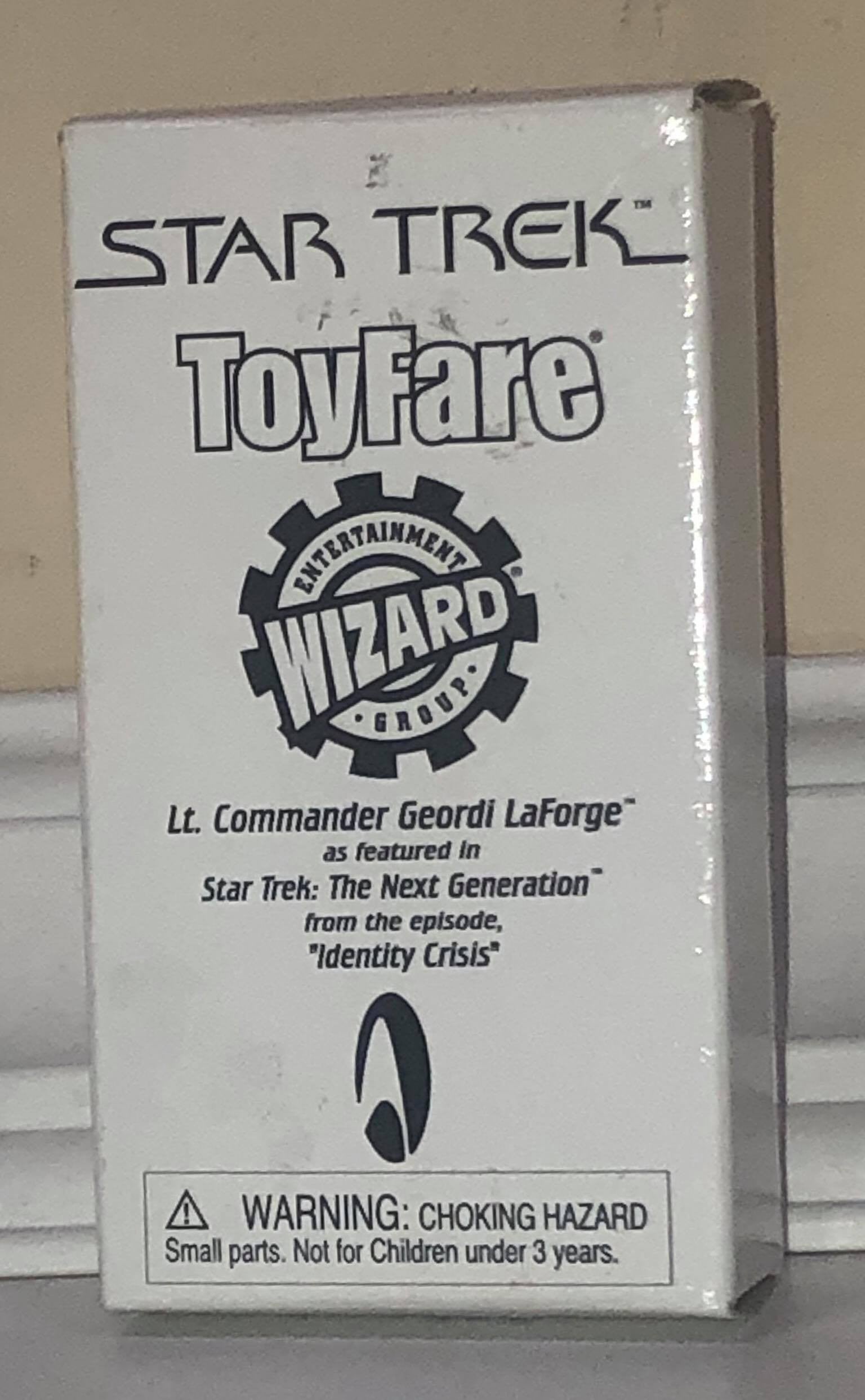 Geordi LaForge (Translucent Blue Alien)