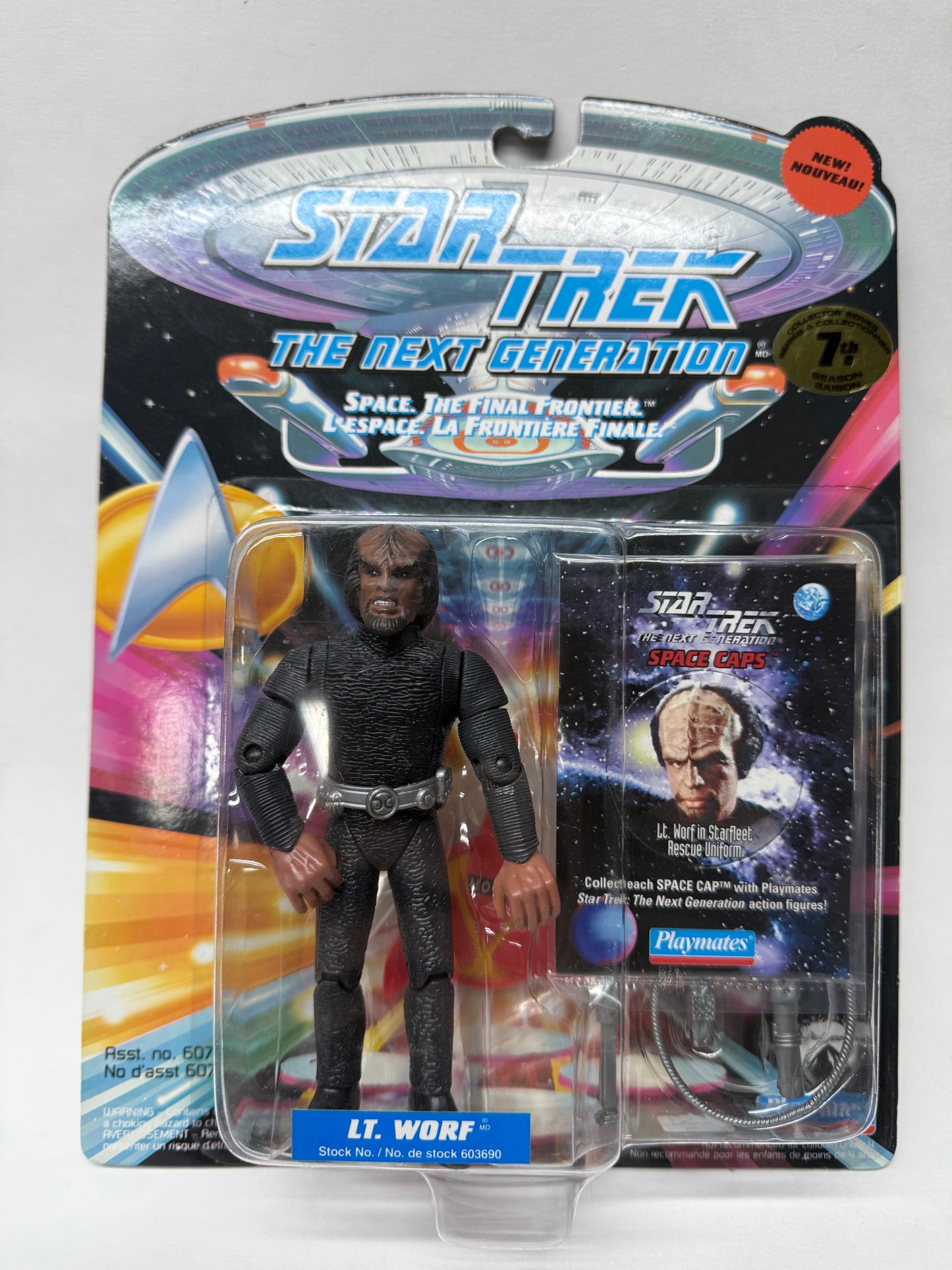 Worf en tenue de sauvetage