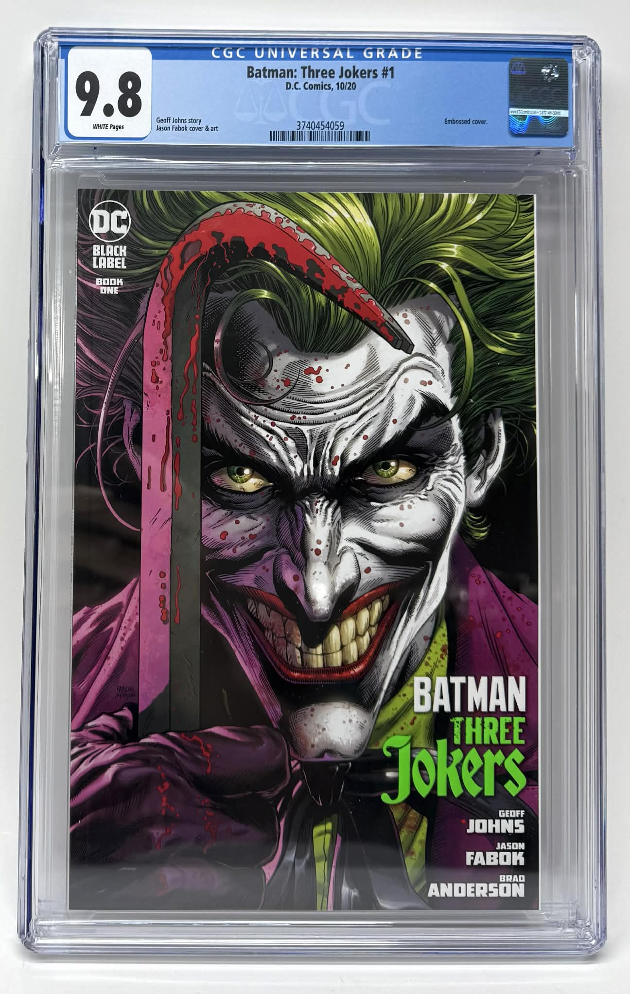 Batman : Three Jokers #1 : CGC 9.8