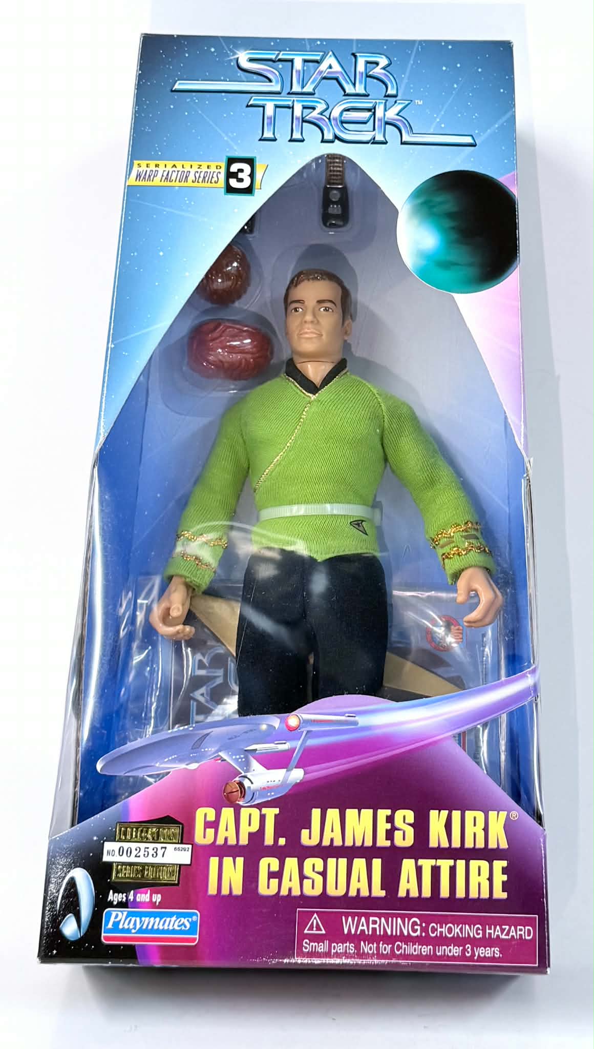 Captain James T. Kirk in Casual Attire