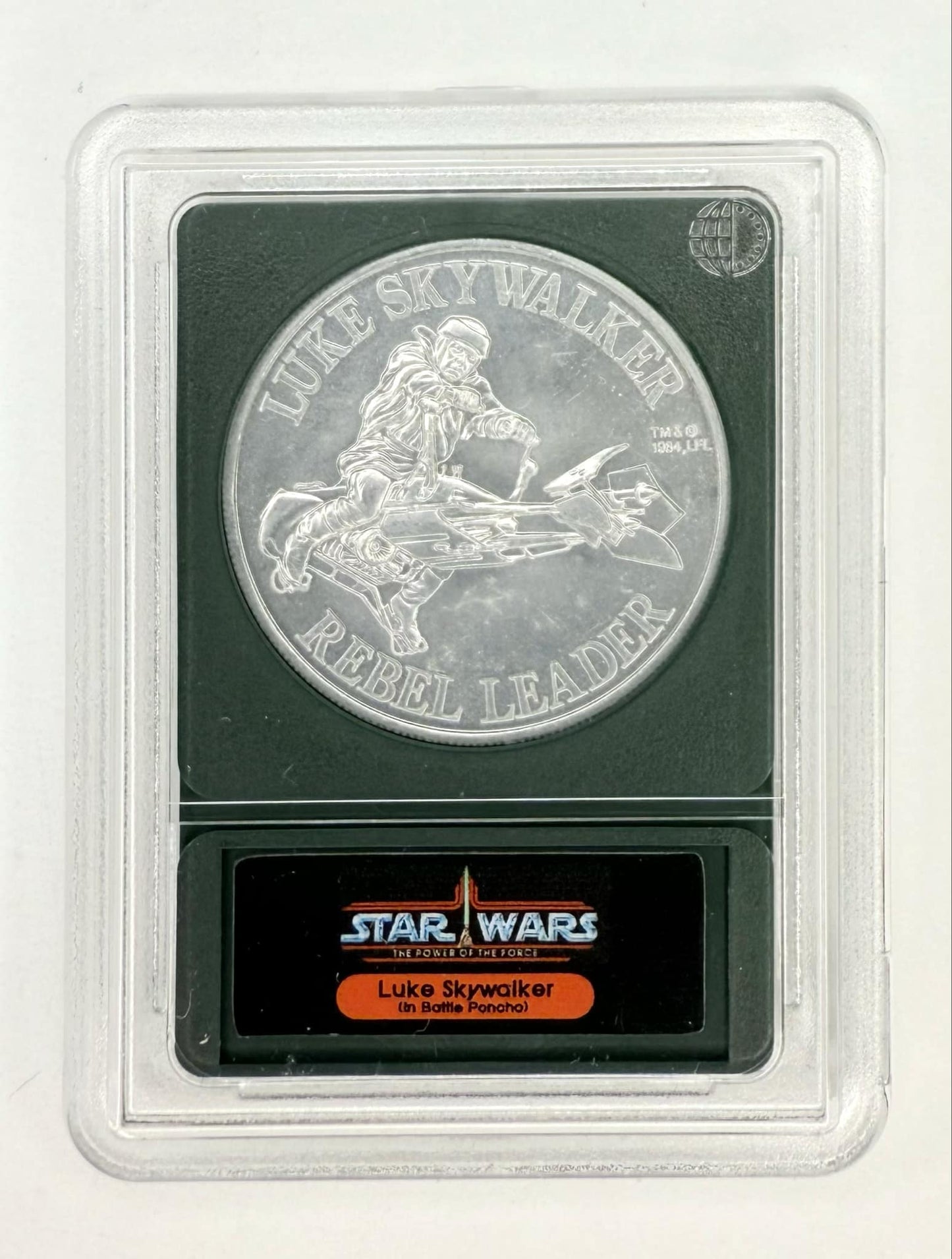 Luke Skywalker in Battle Poncho Coin
