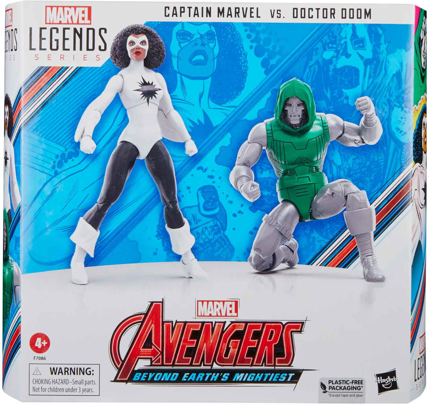 Captain Marvel vs Doctor Doom