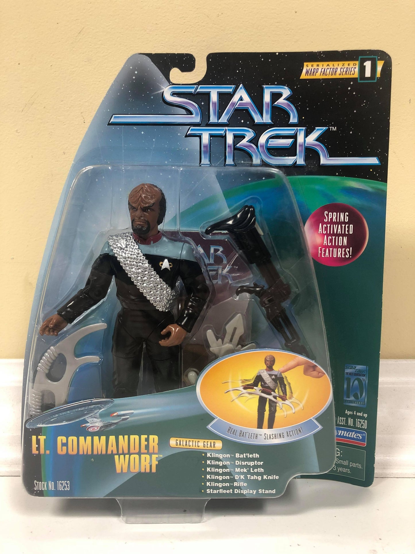 Worf w/ Bat'leth