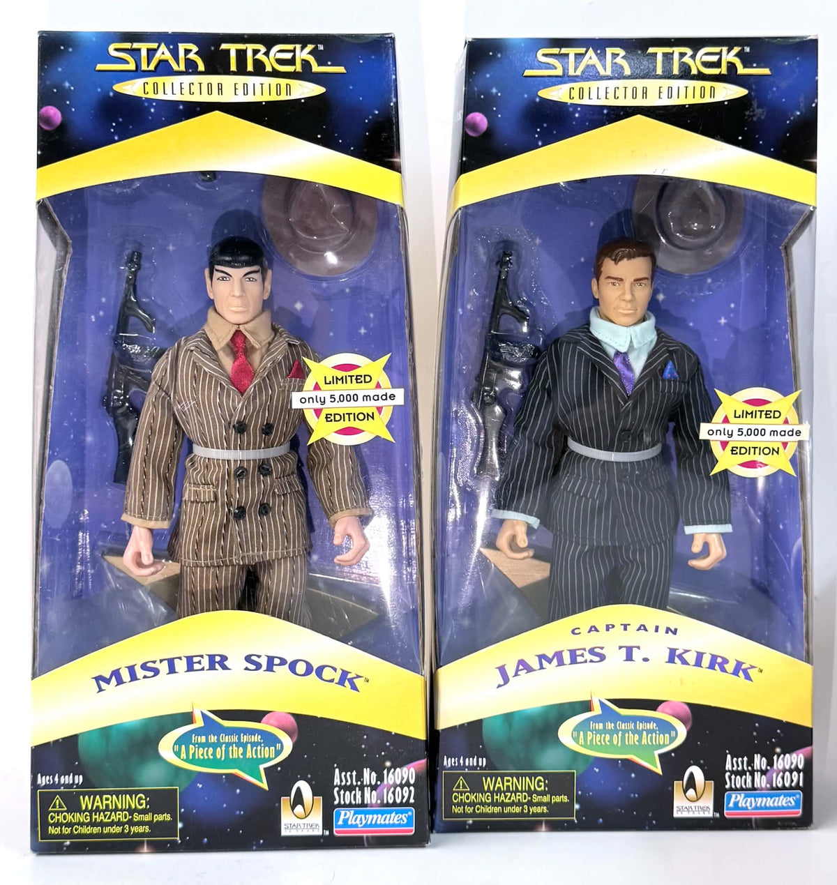 Kirk & Spock : POTA Set Only : Limited to 5000