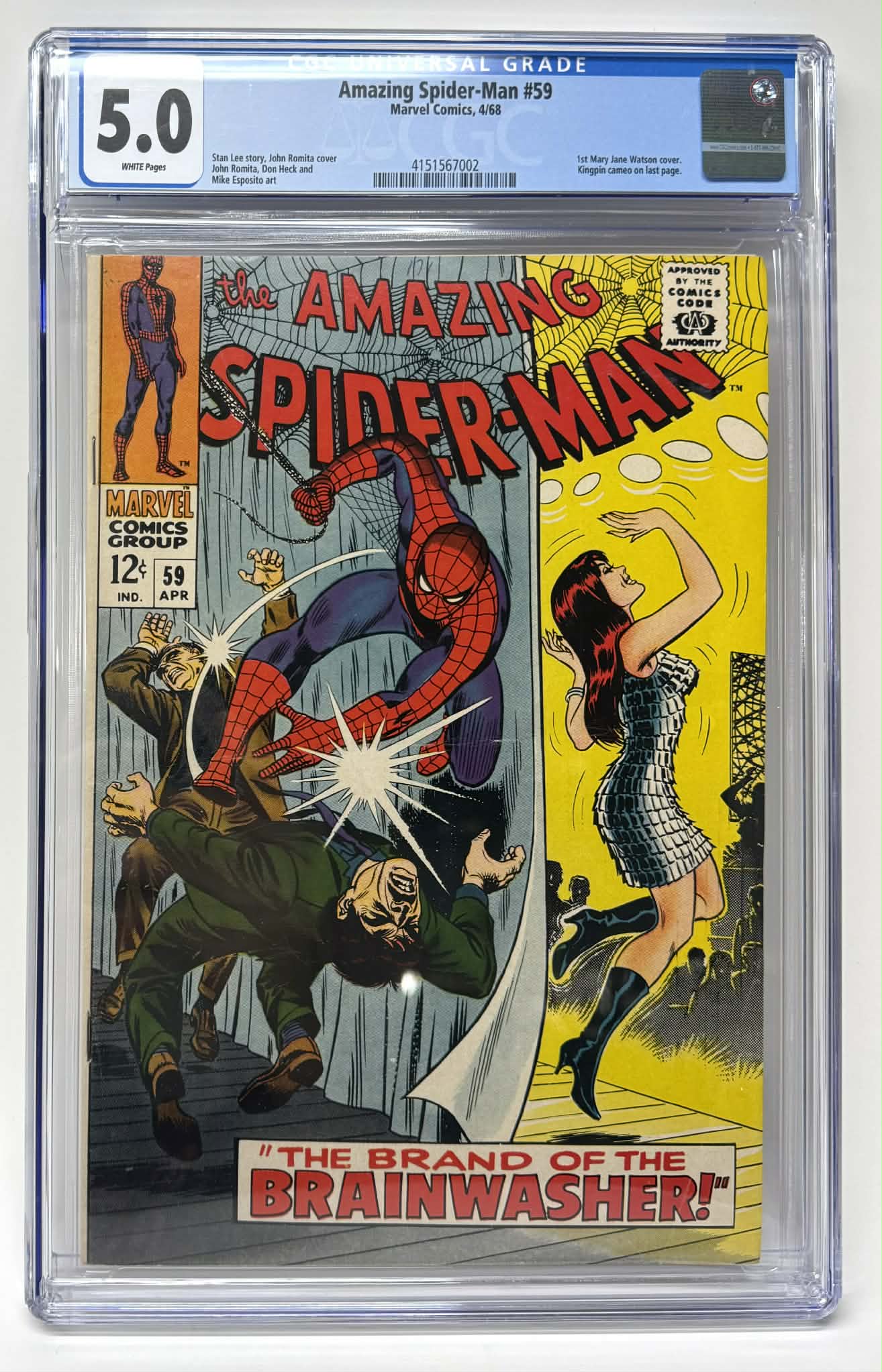 Amazing Spider-Man #59 : CGC 5.0 - Bounty Hunter Toys