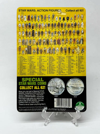 Princess Leia in Combat Poncho - 92 Back - POTF