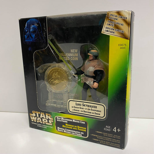 Luke Skywalker in Endor Gear w/ Coin