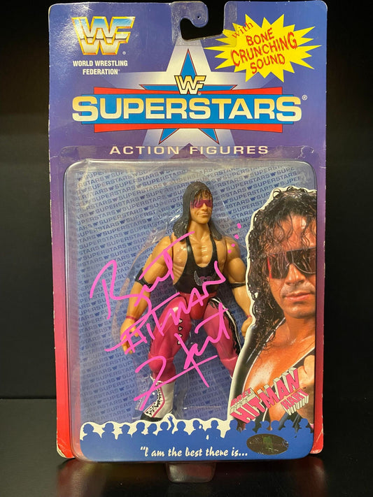 Bret "The Hitman" Hart :Signed