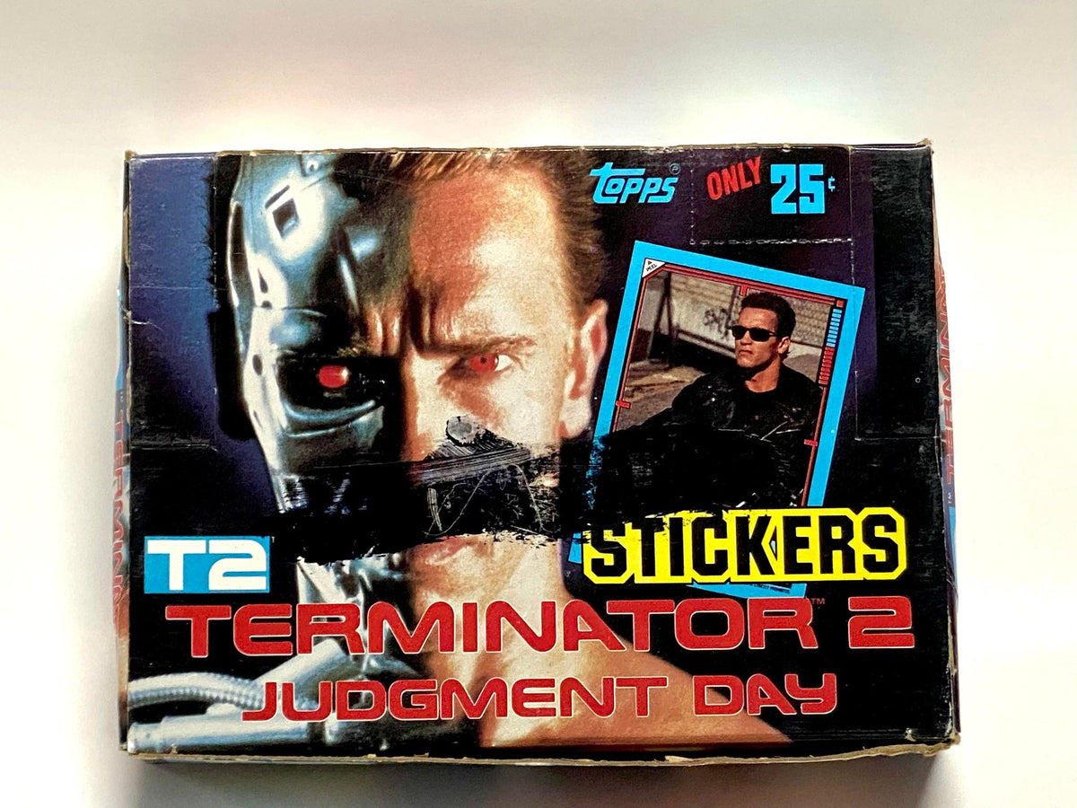 Terminatoer Sticker Terminator 2 : Stickers : Sealed Box – Bounty Hunter Toys