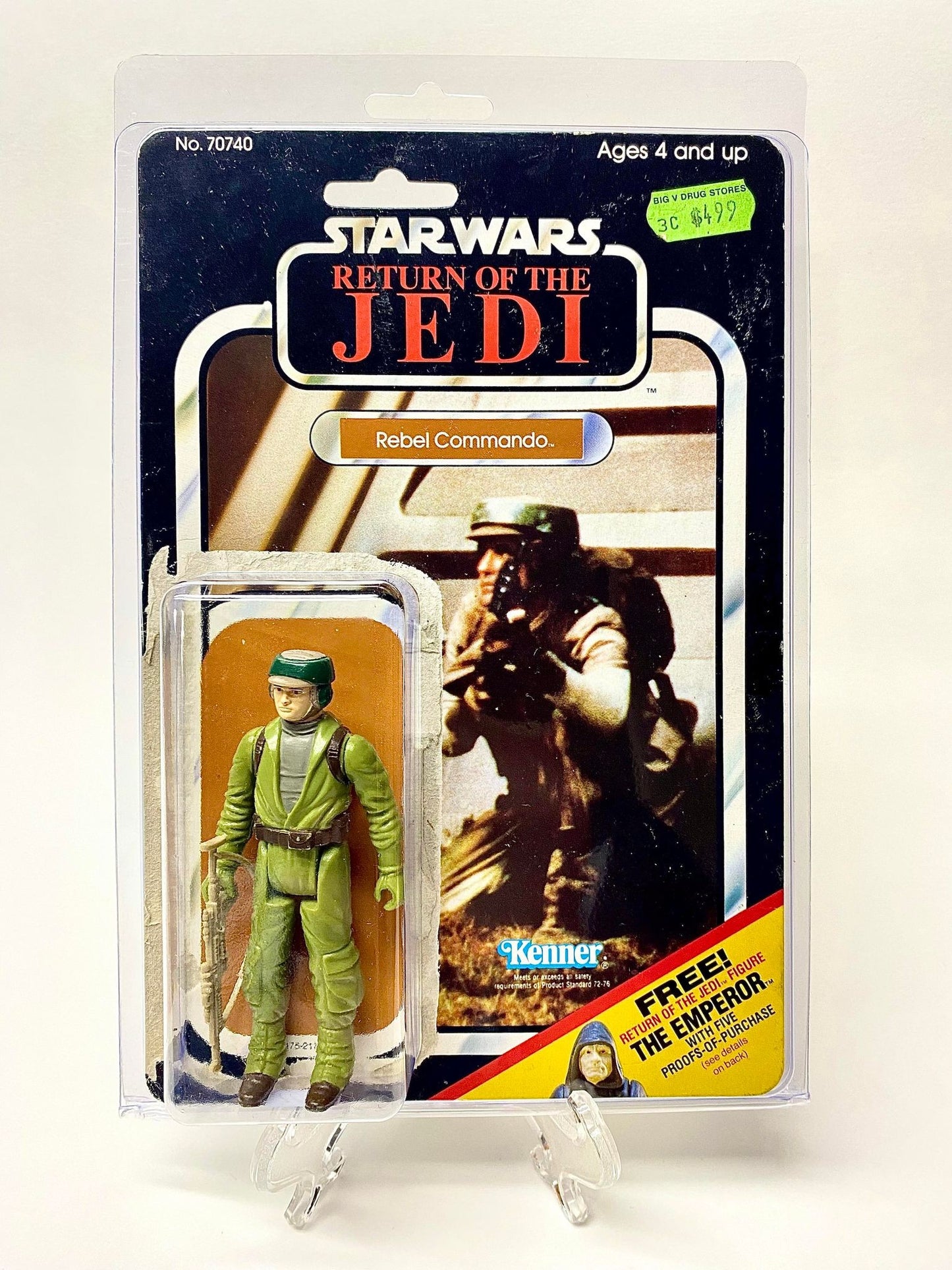Rebel Commando w/ 65 Back Card