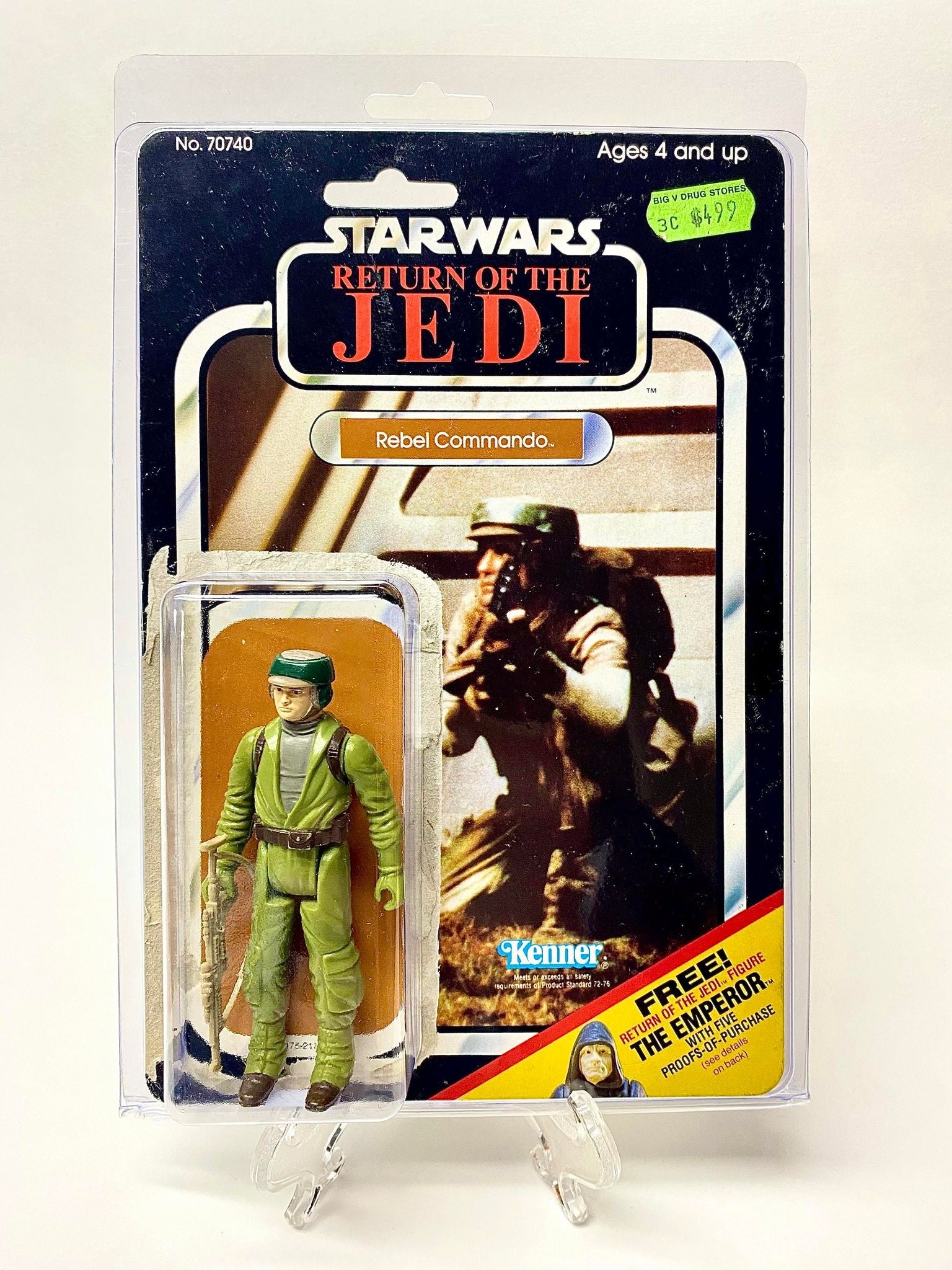 Rebel Commando w/ 65 Back Card
