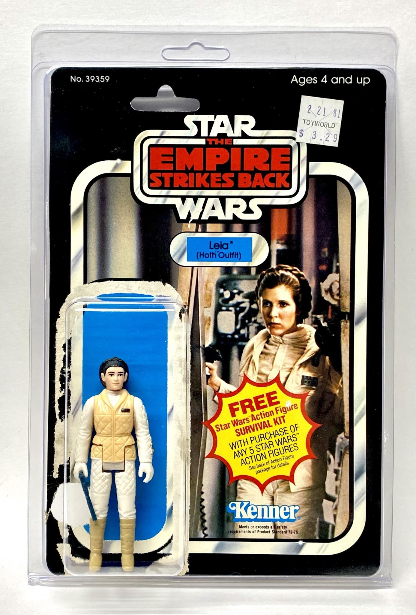 Princess Leia : Hoth w/ 41 Card Back