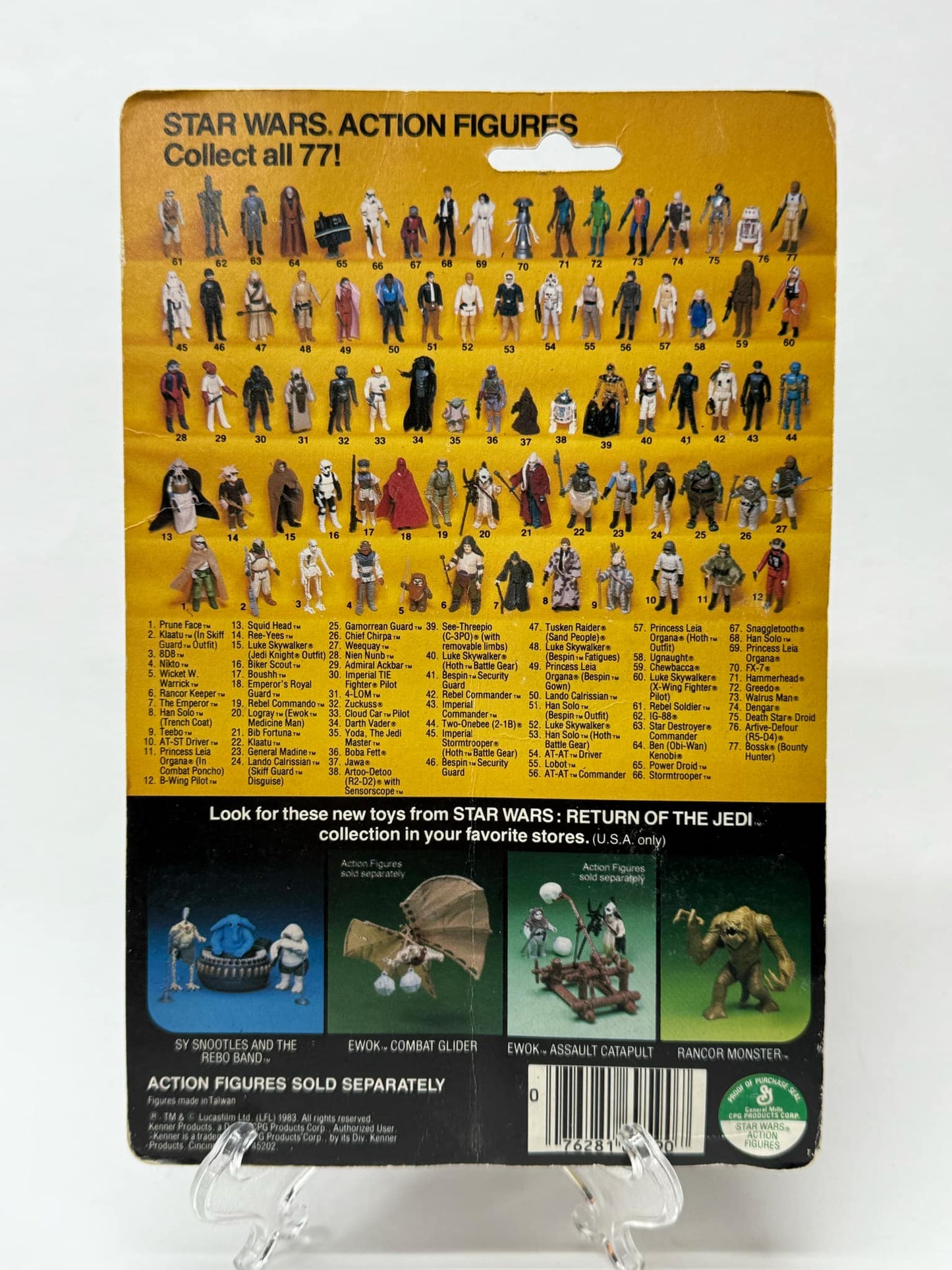 Rancor Keeper - 77 Back - ROTJ
