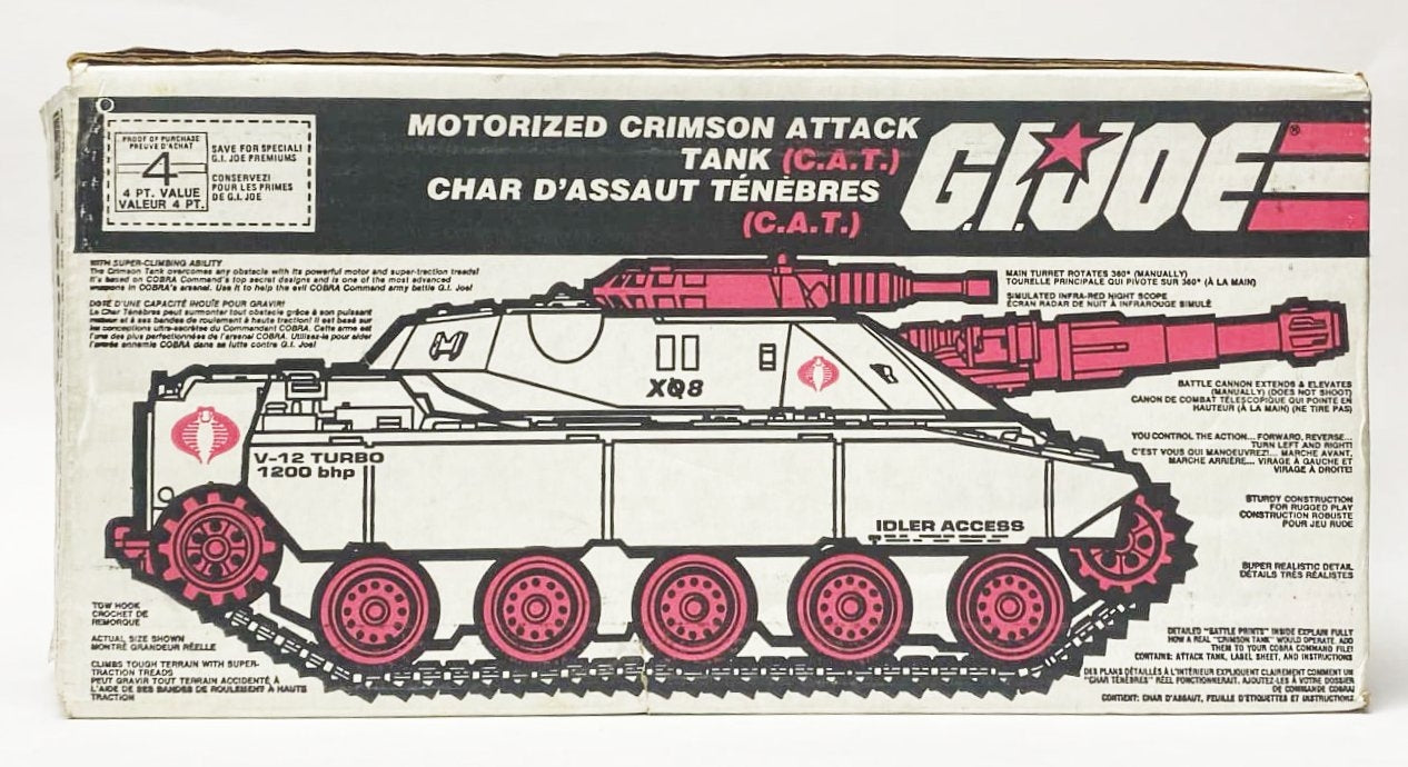 Motorized Crimson Attack Tank (C.A.T.)